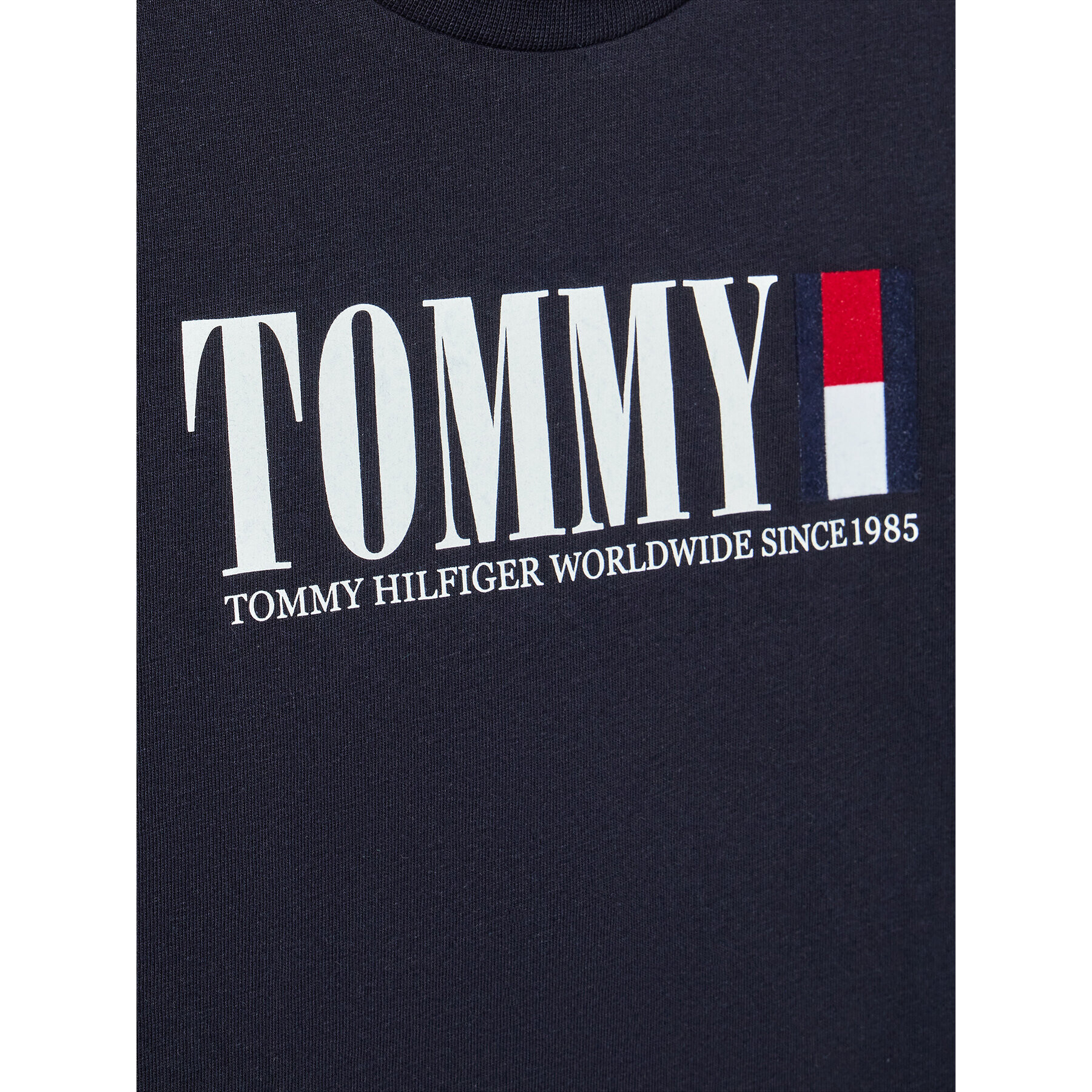 Tommy Hilfiger T-Shirt KB0KB07788 D Tmavomodrá Regular Fit - Pepit.cz