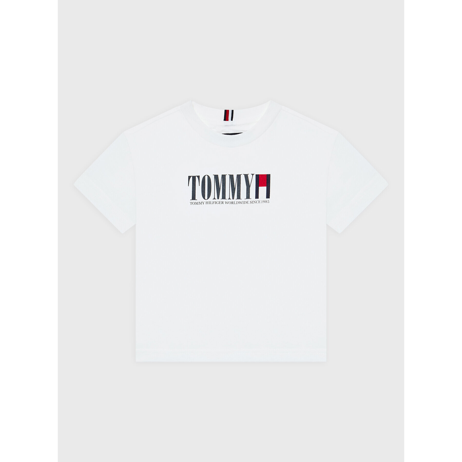 Tommy Hilfiger T-Shirt KB0KB07788 M Bílá Regular Fit - Pepit.cz