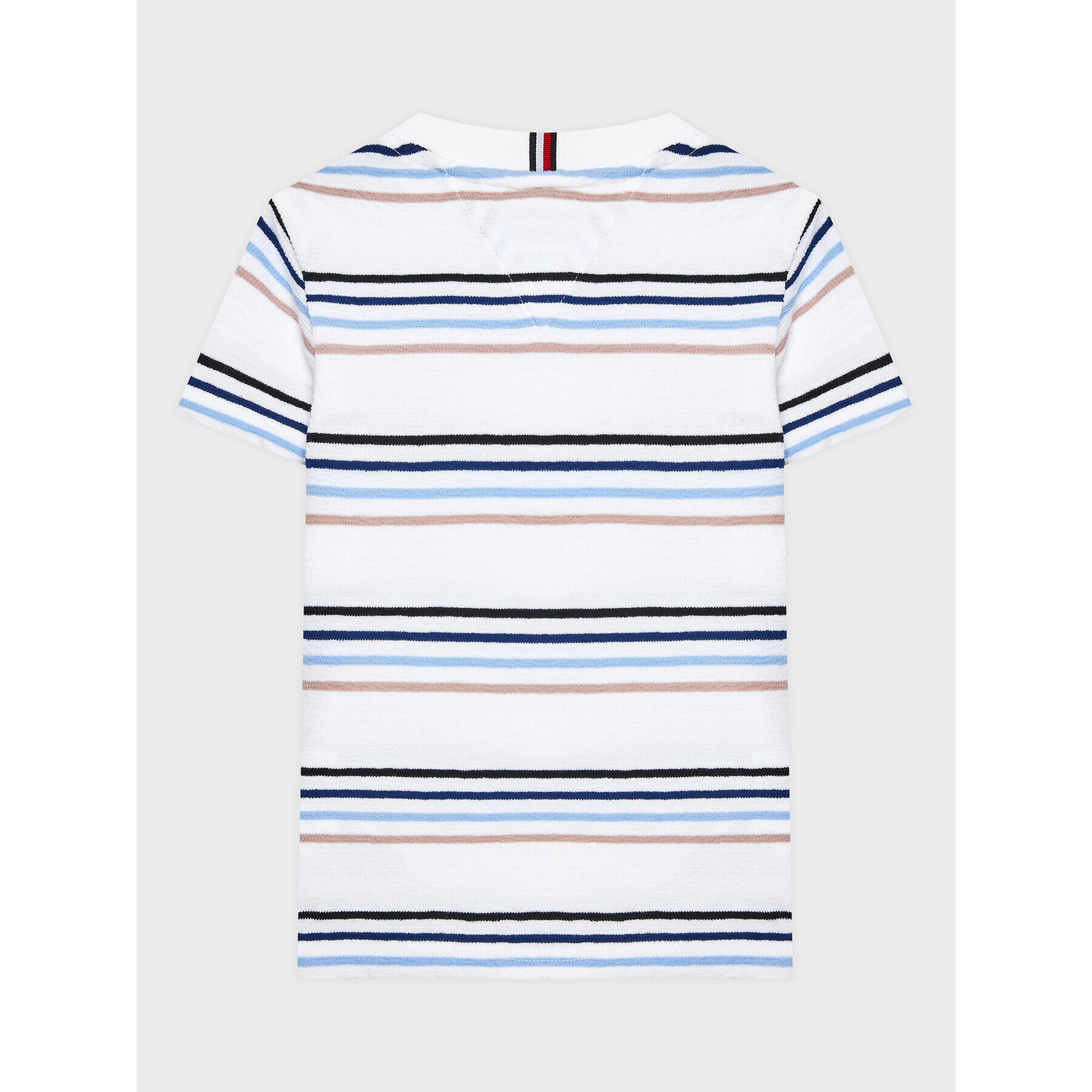 Tommy Hilfiger T-Shirt KB0KB08003 D Bílá Regular Fit - Pepit.cz