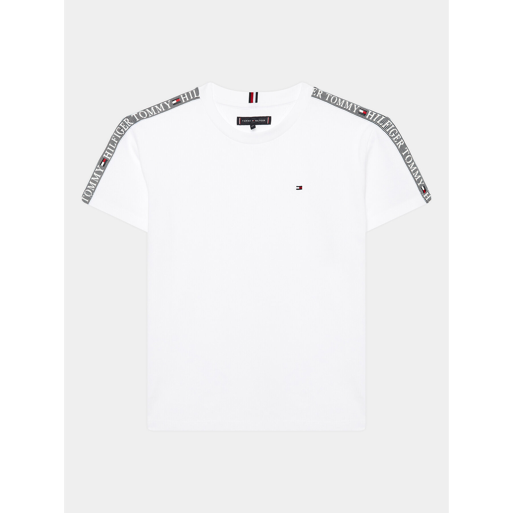 Tommy Hilfiger T-Shirt KB0KB08196 D Bílá Regular Fit - Pepit.cz