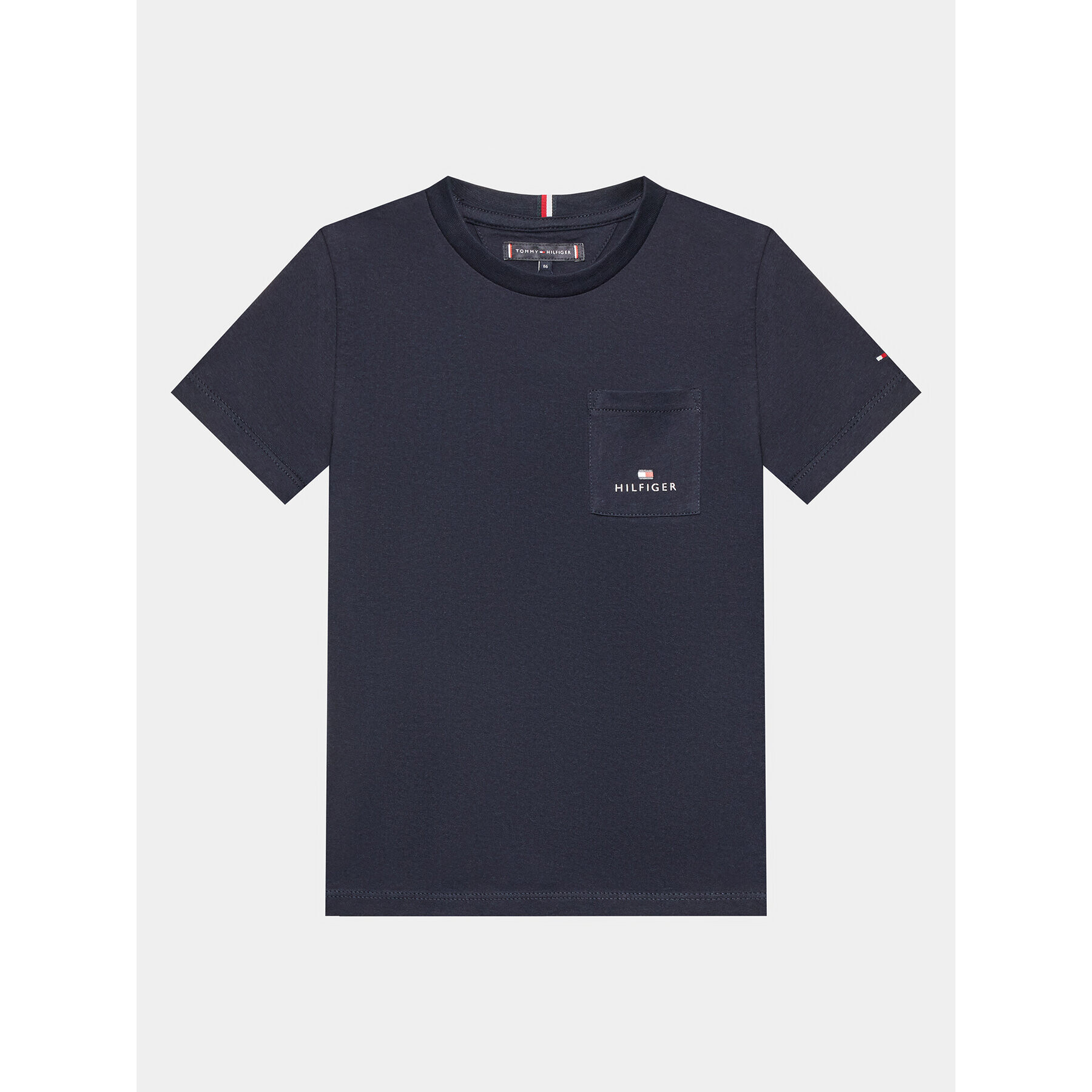 Tommy Hilfiger T-Shirt KB0KB08197 D Tmavomodrá Regular Fit - Pepit.cz