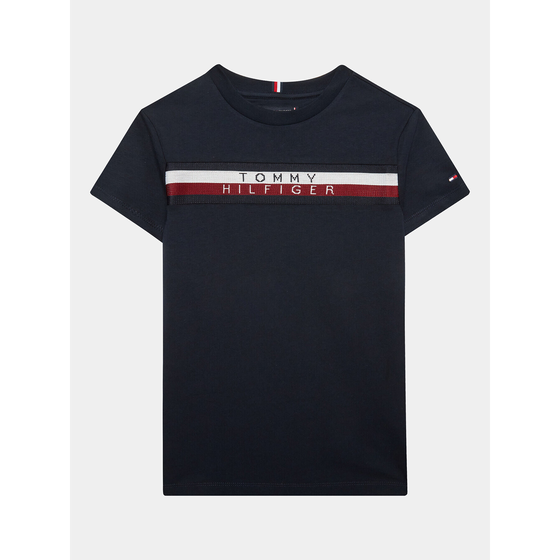 Tommy Hilfiger T-Shirt KB0KB08204 D Tmavomodrá Regular Fit - Pepit.cz