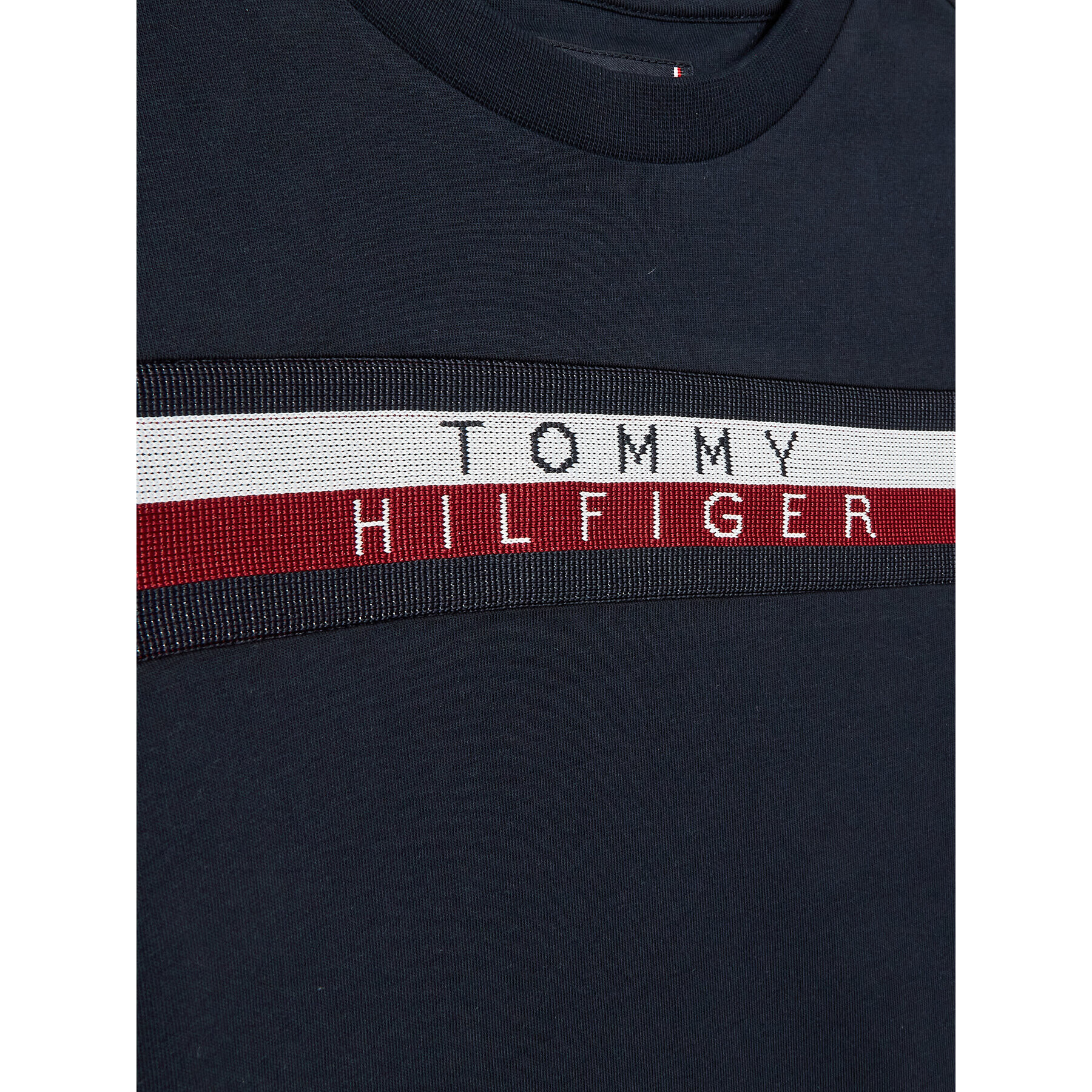 Tommy Hilfiger T-Shirt KB0KB08204 D Tmavomodrá Regular Fit - Pepit.cz