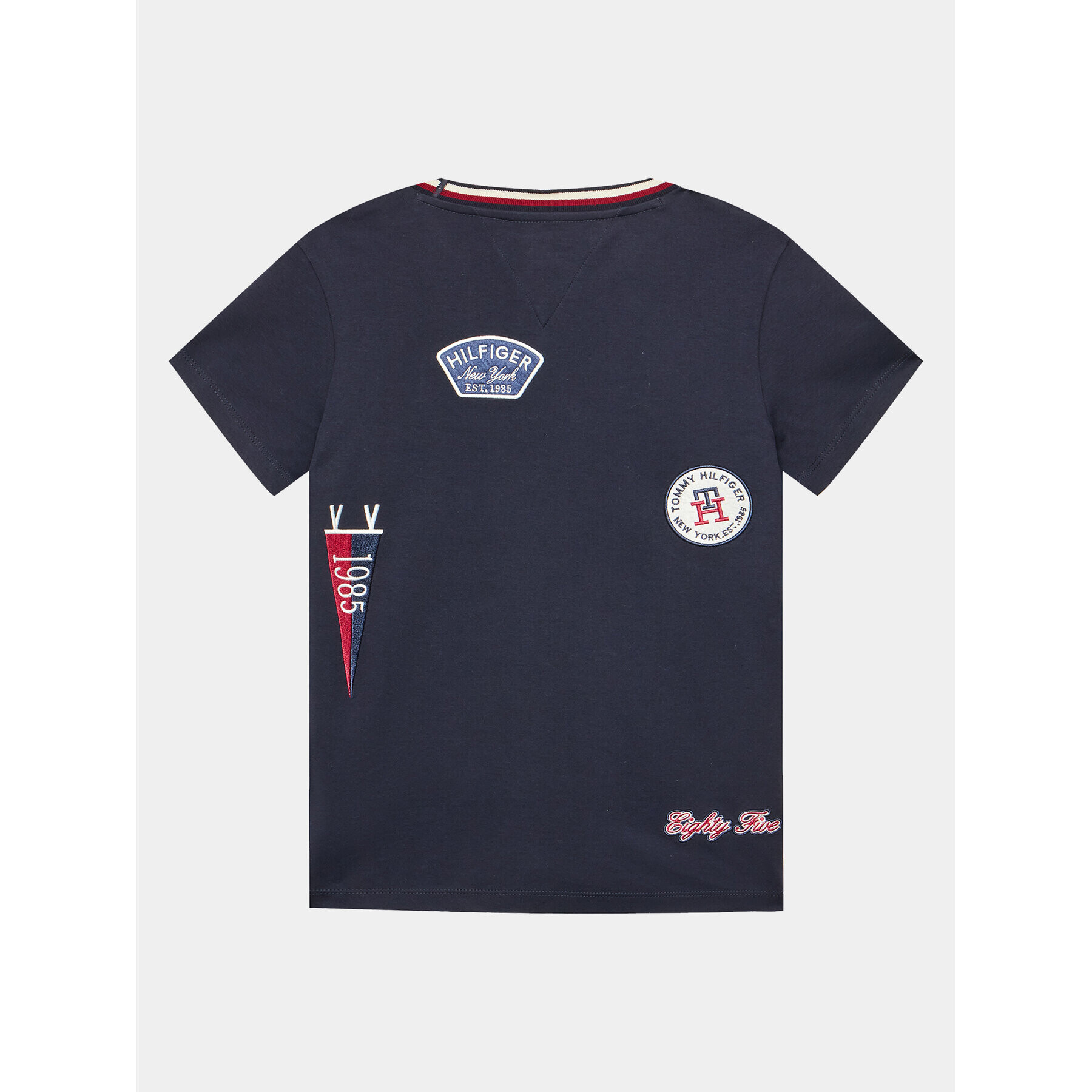 Tommy Hilfiger T-Shirt KB0KB08209 D Tmavomodrá Regular Fit - Pepit.cz