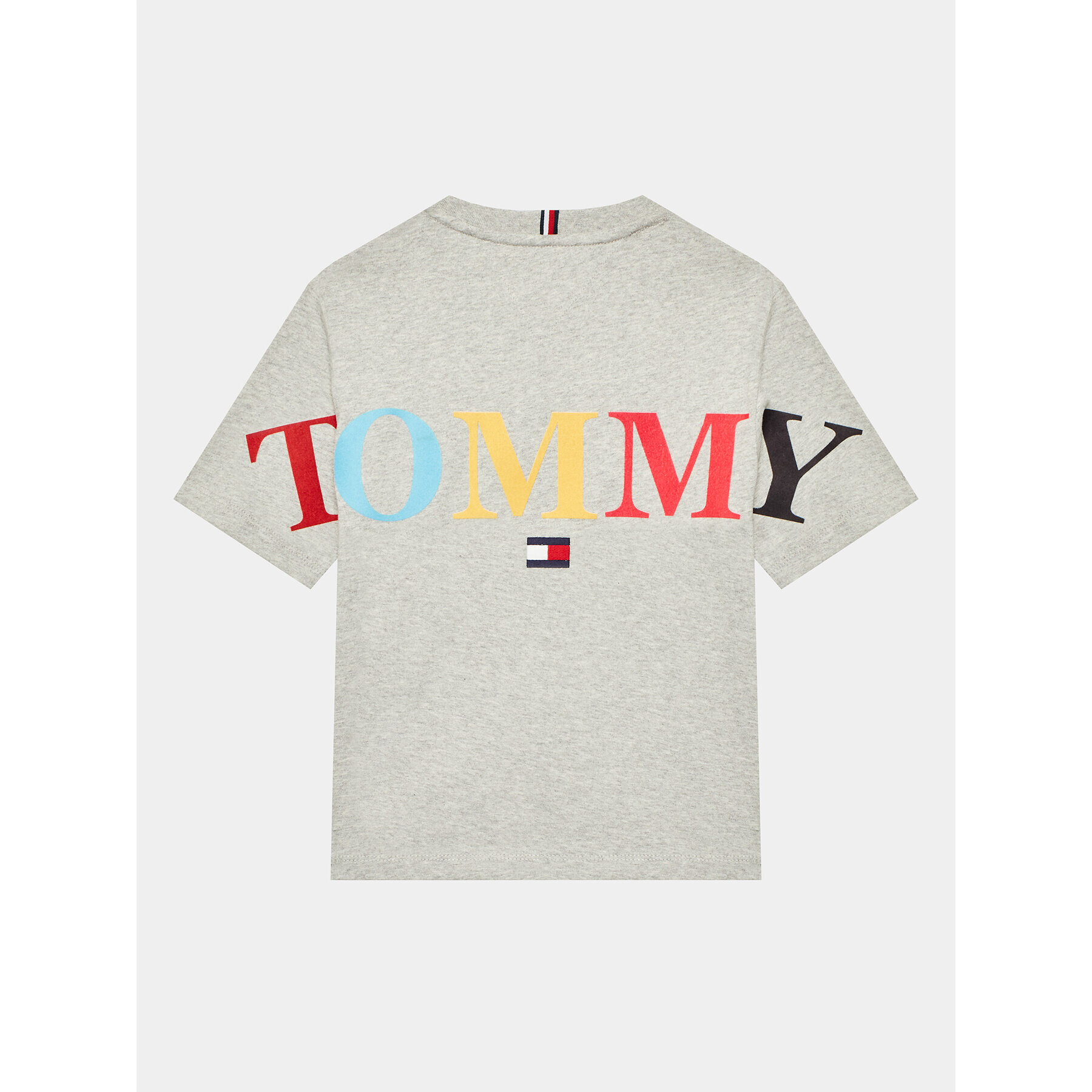 Tommy Hilfiger T-Shirt KB0KB08218 D Šedá Regular Fit - Pepit.cz