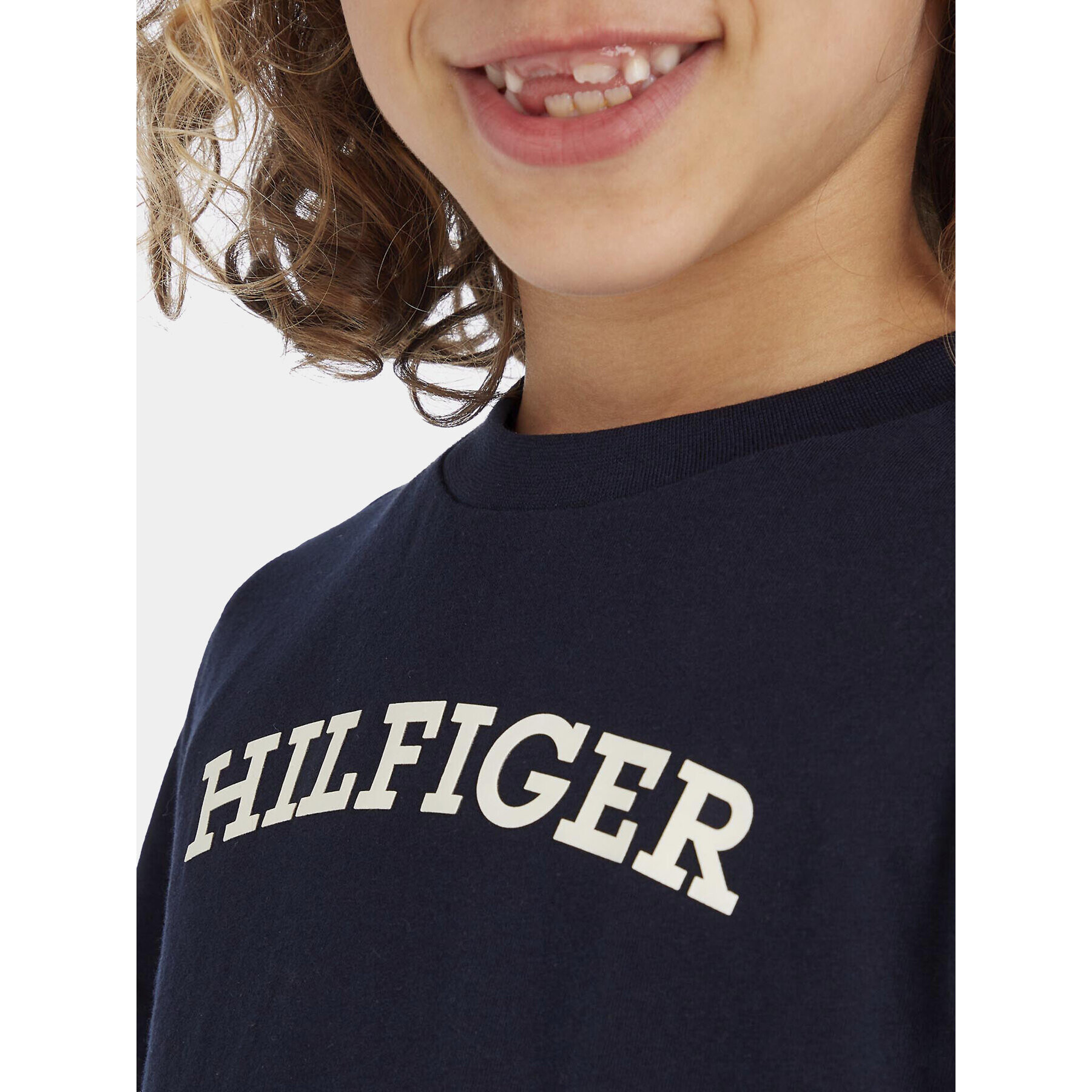 Tommy Hilfiger T-Shirt KB0KB08333 D Tmavomodrá Regular Fit - Pepit.cz