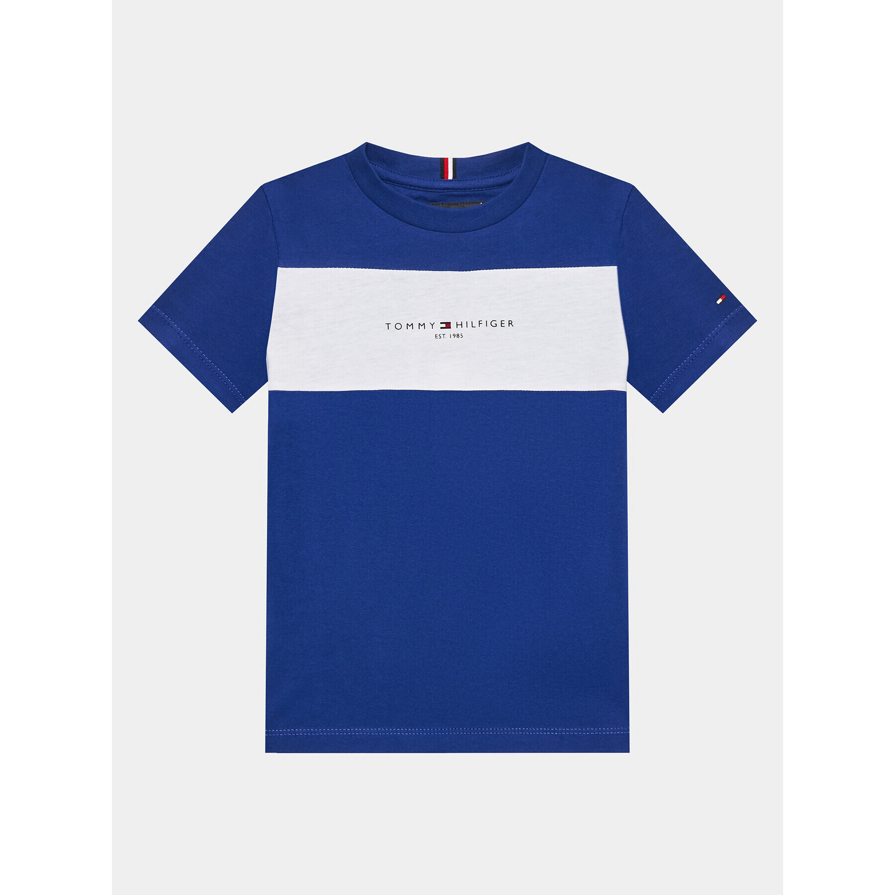 Tommy Hilfiger T-Shirt KB0KB08374 D Modrá Regular Fit - Pepit.cz