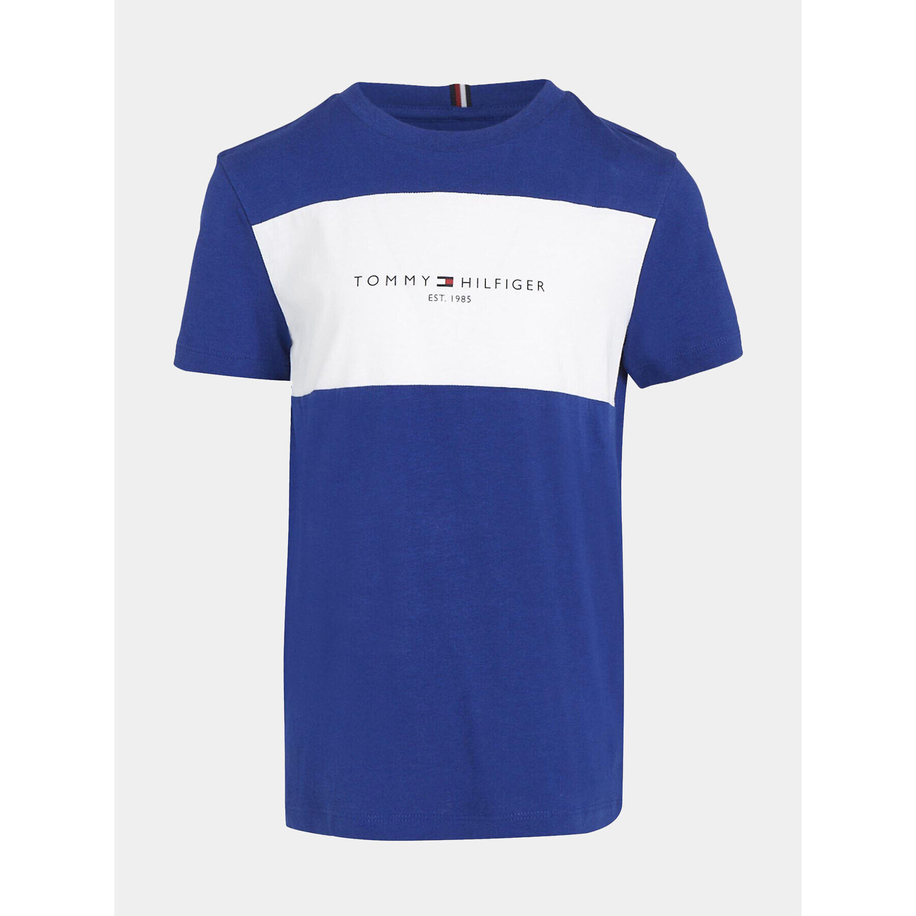 Tommy Hilfiger T-Shirt KB0KB08374 M Modrá Regular Fit - Pepit.cz