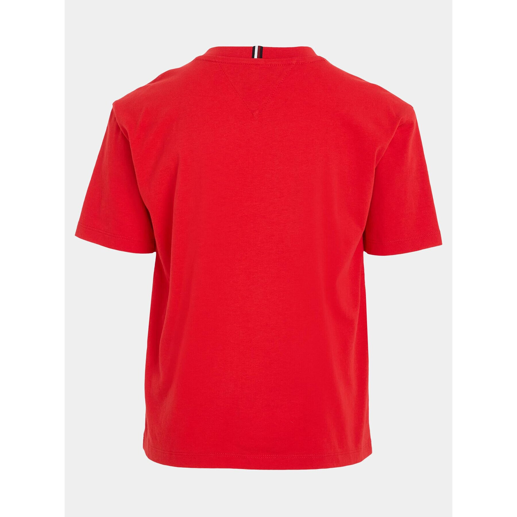 Tommy Hilfiger T-Shirt KB0KB08548 M Červená Regular Fit - Pepit.cz