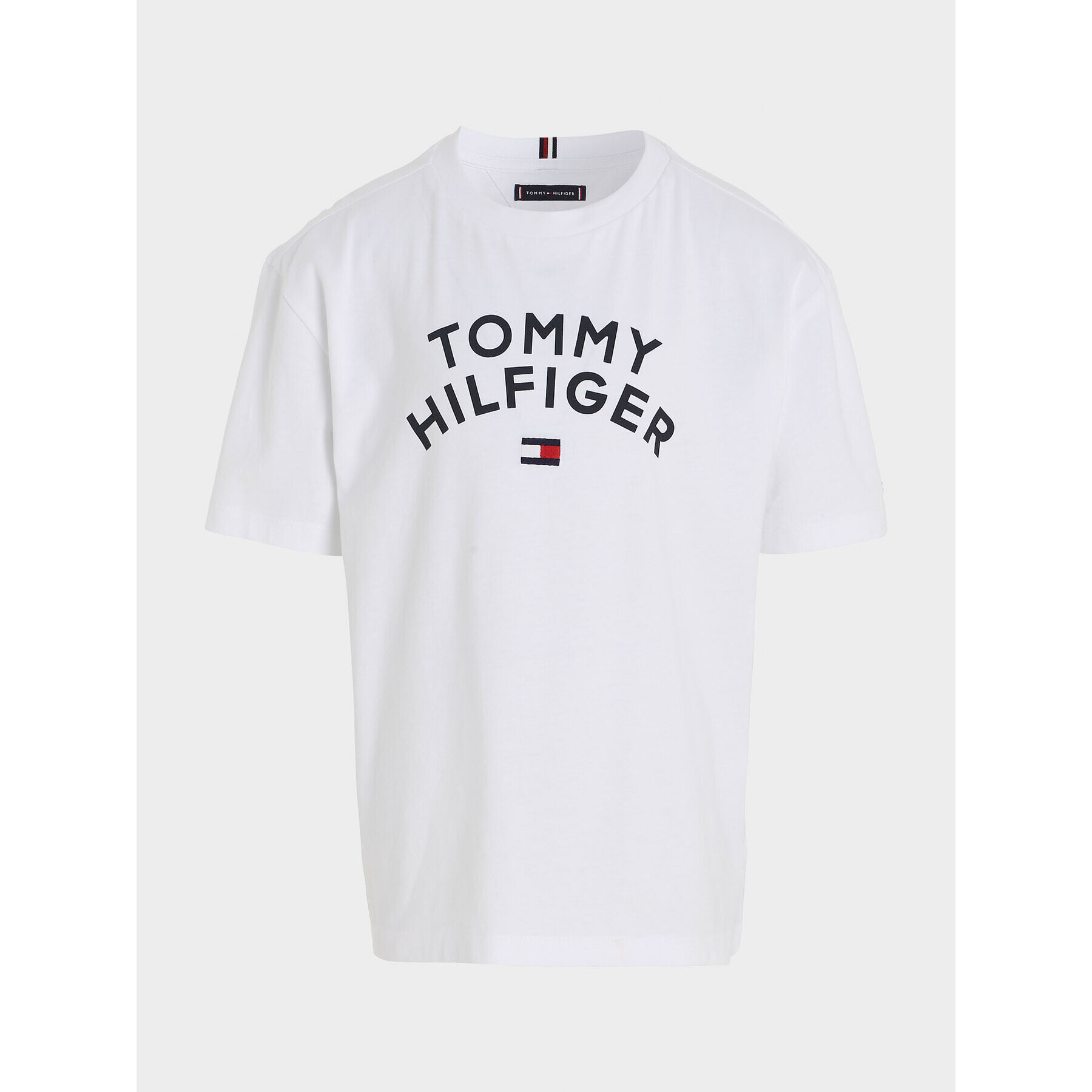 Tommy Hilfiger T-Shirt KB0KB08548 S Bílá Regular Fit - Pepit.cz