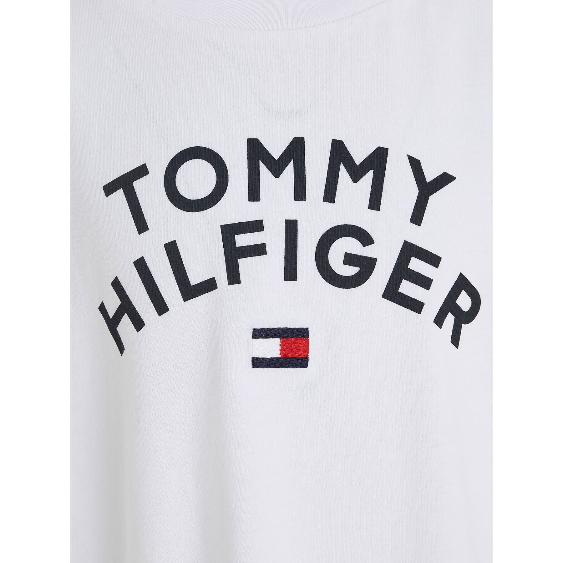 Tommy Hilfiger T-Shirt KB0KB08548 S Bílá Regular Fit - Pepit.cz