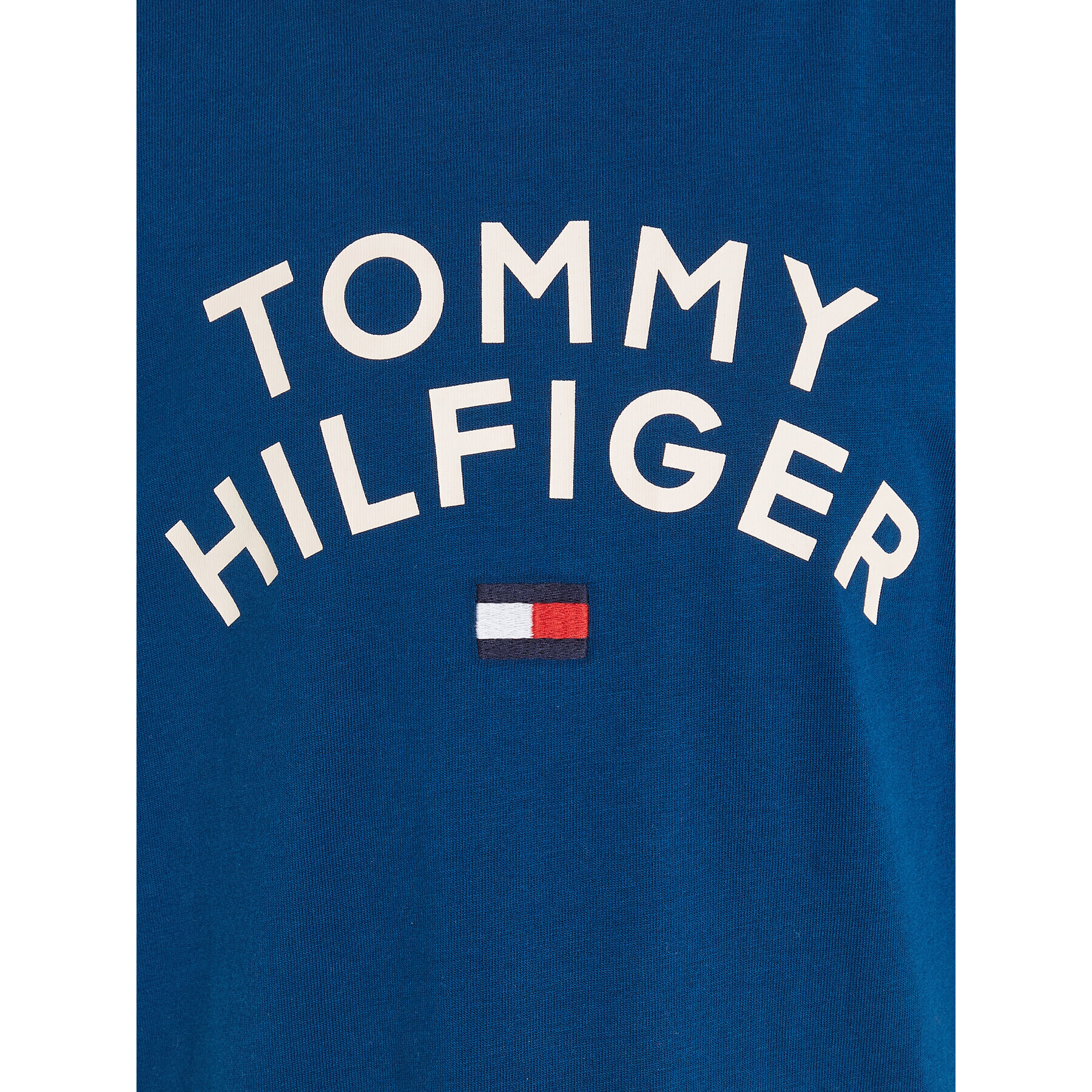 Tommy Hilfiger T-Shirt KB0KB08548 S Modrá Regular Fit - Pepit.cz