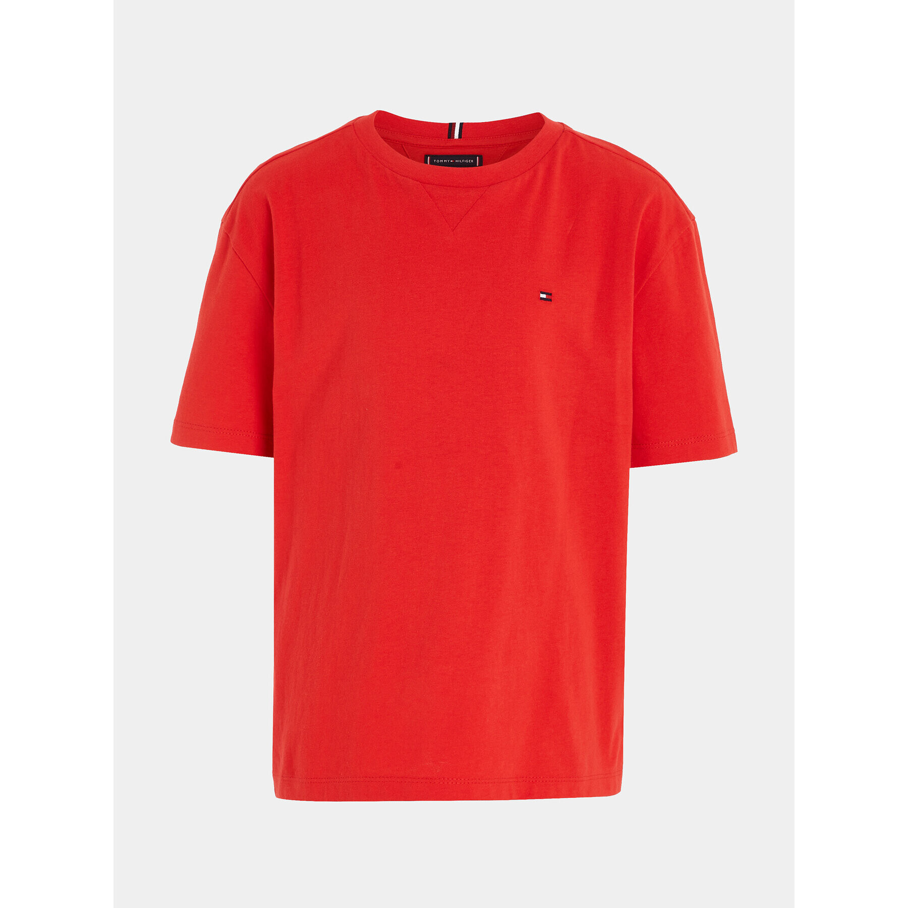 Tommy Hilfiger T-Shirt KB0KB08575 S Oranžová Regular Fit - Pepit.cz