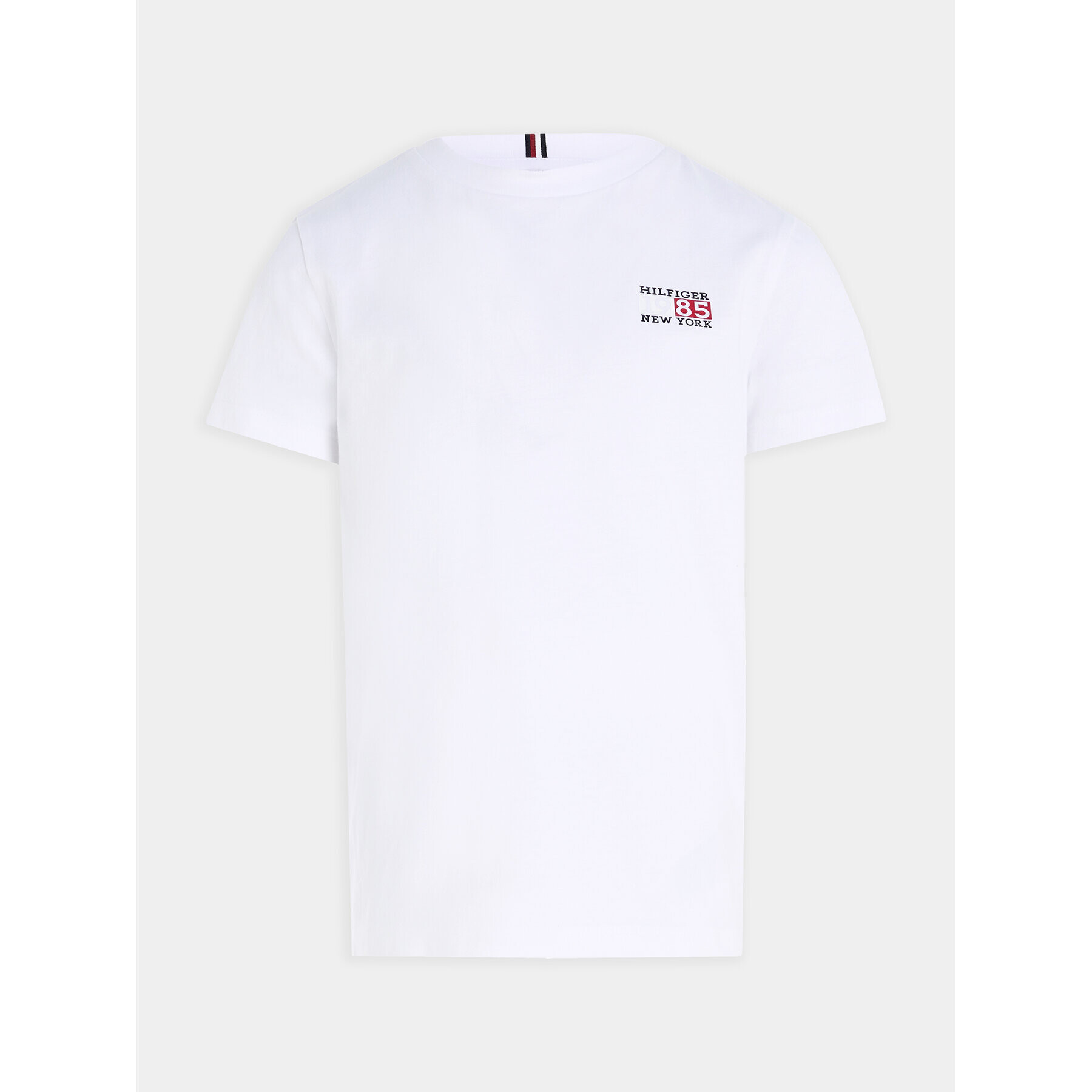 Tommy Hilfiger T-Shirt KB0KB08626 M Bílá Regular Fit - Pepit.cz