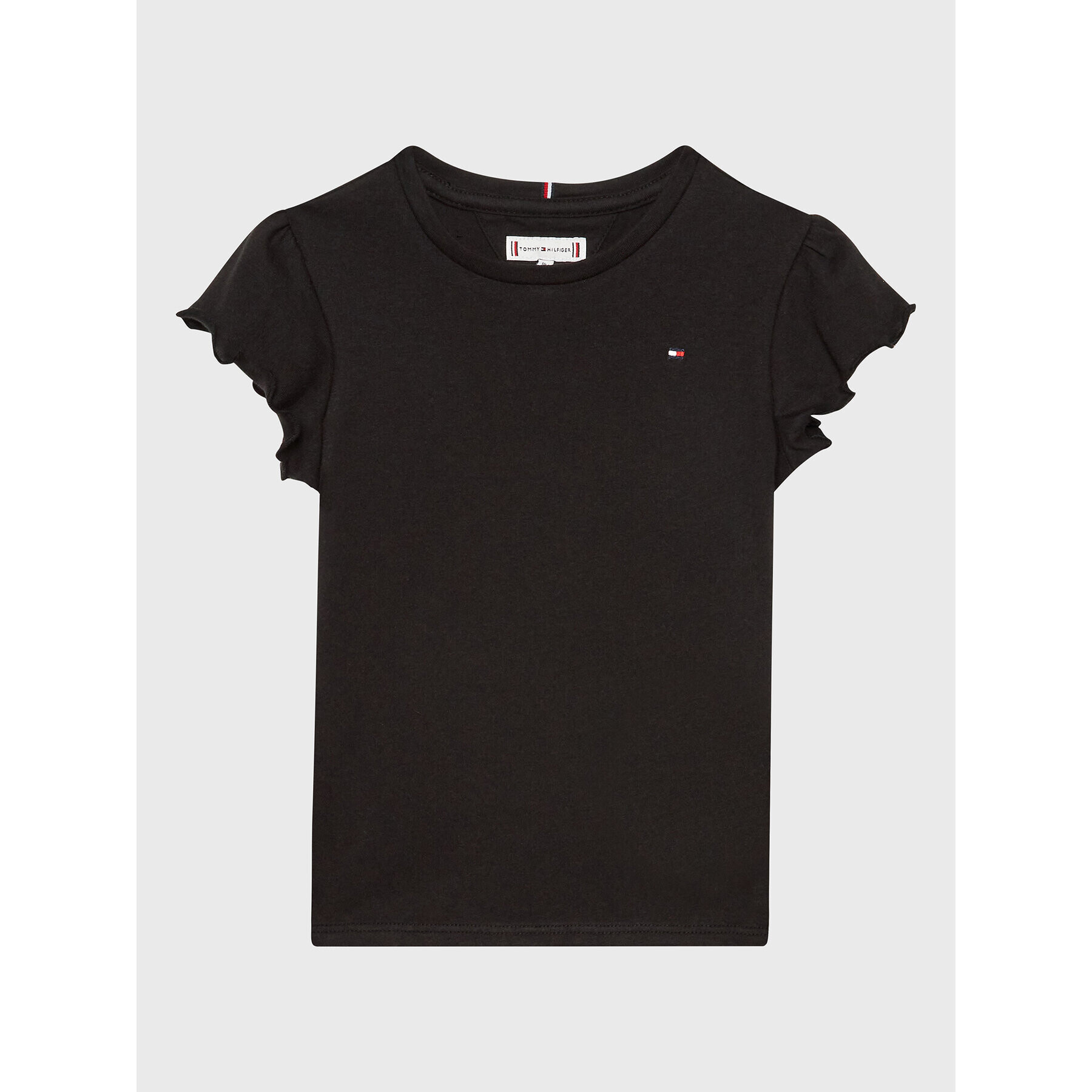 Tommy Hilfiger T-Shirt KG0KG07052 M Černá Regular Fit - Pepit.cz