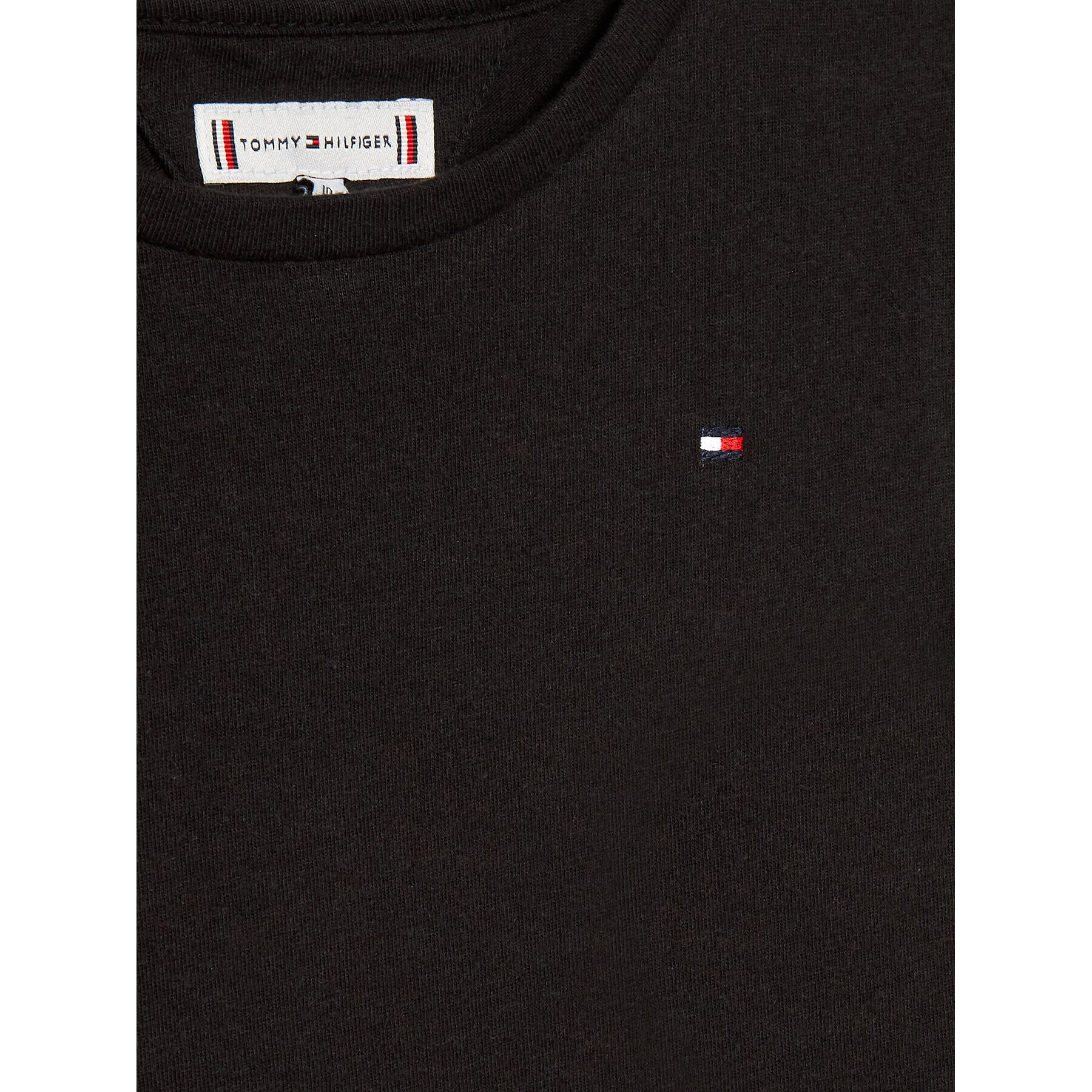 Tommy Hilfiger T-Shirt KG0KG07052 M Černá Regular Fit - Pepit.cz