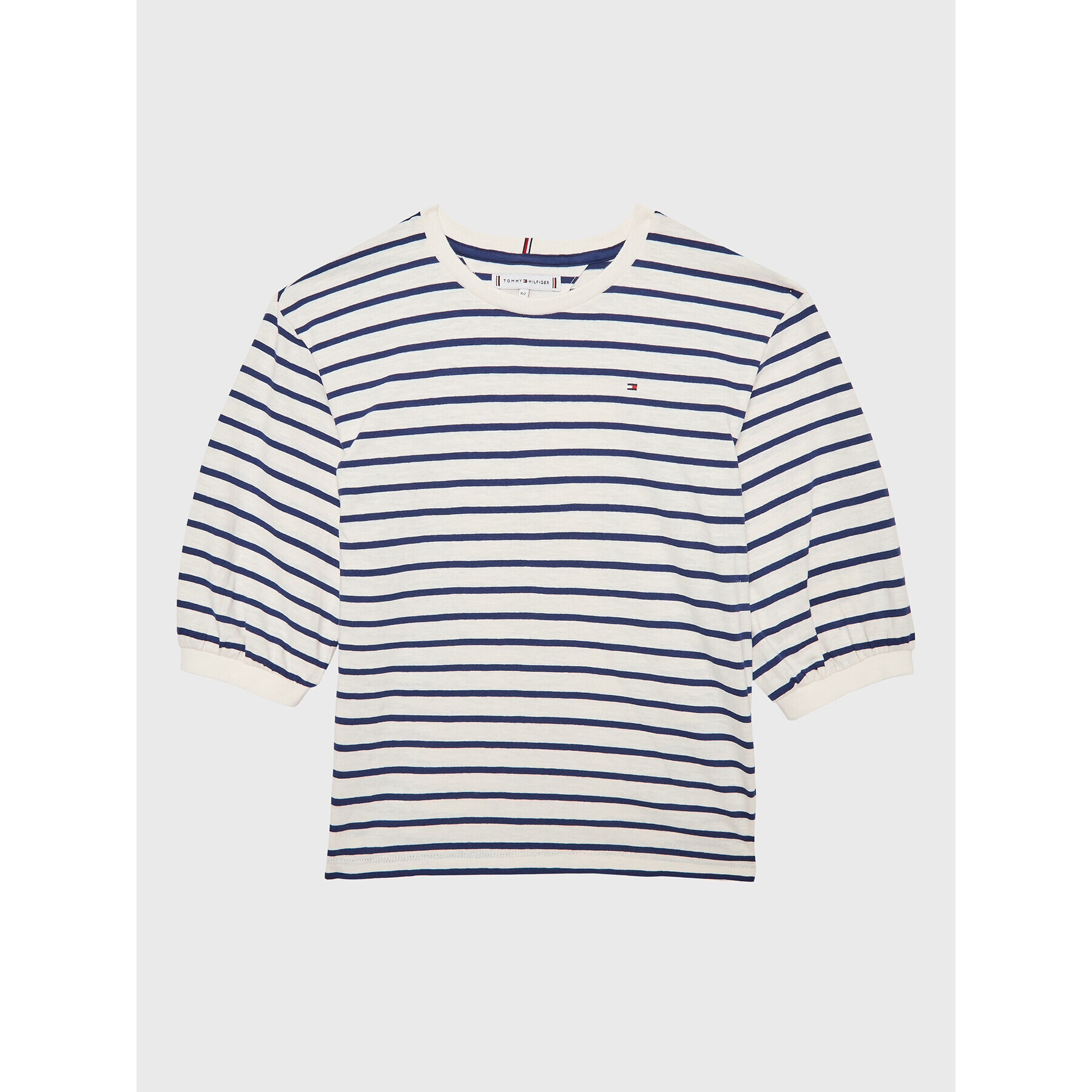 Tommy Hilfiger T-Shirt KG0KG07055 D Bílá Regular Fit - Pepit.cz