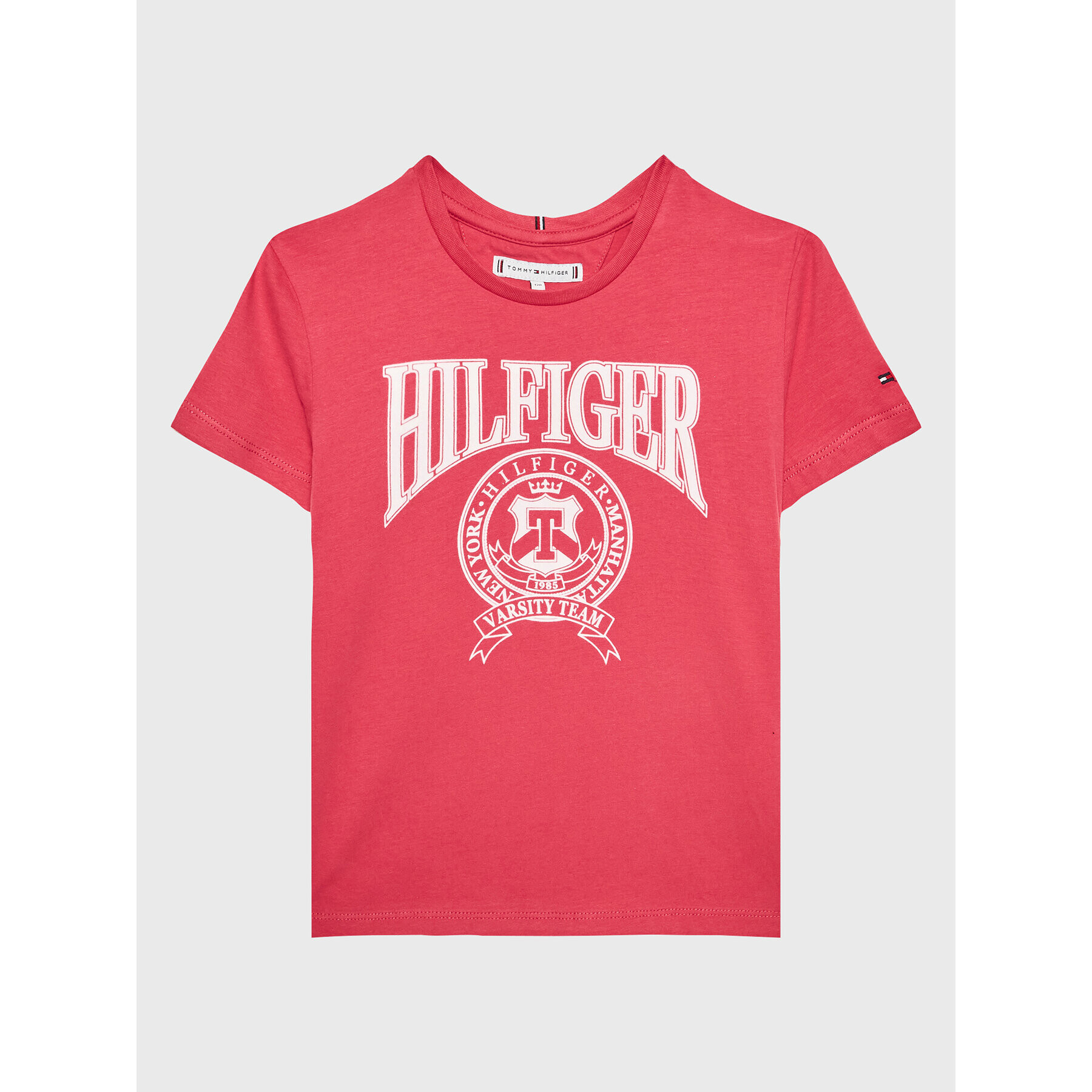 Tommy Hilfiger T-Shirt KG0KG07081 D Růžová Regular Fit - Pepit.cz