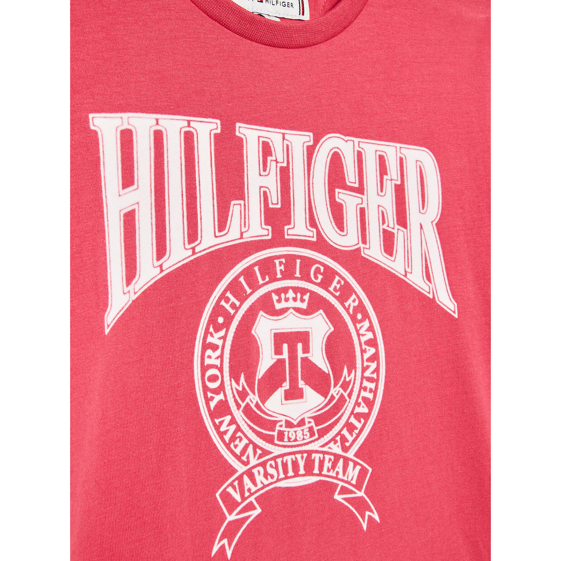 Tommy Hilfiger T-Shirt KG0KG07081 D Růžová Regular Fit - Pepit.cz