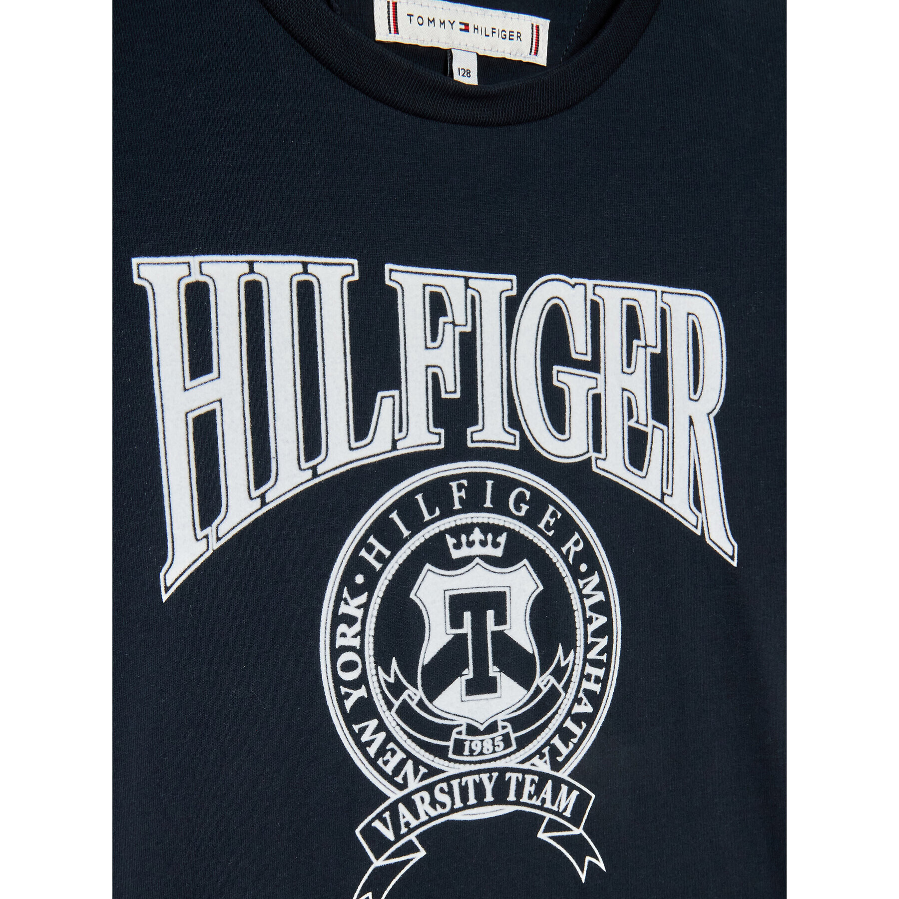 Tommy Hilfiger T-Shirt KG0KG07081 D Tmavomodrá Regular Fit - Pepit.cz