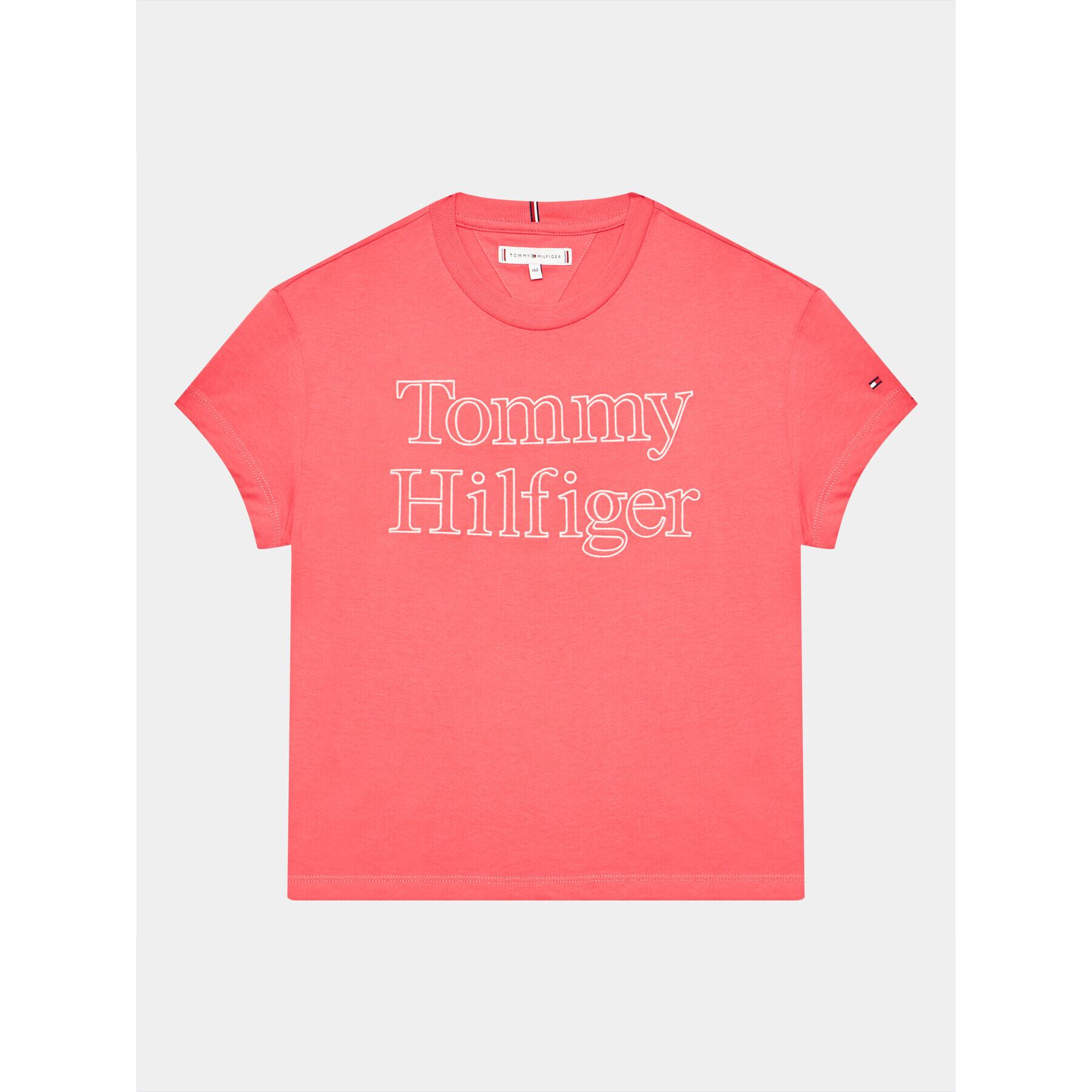 Tommy Hilfiger T-Shirt KG0KG07264 D Růžová Regular Fit - Pepit.cz