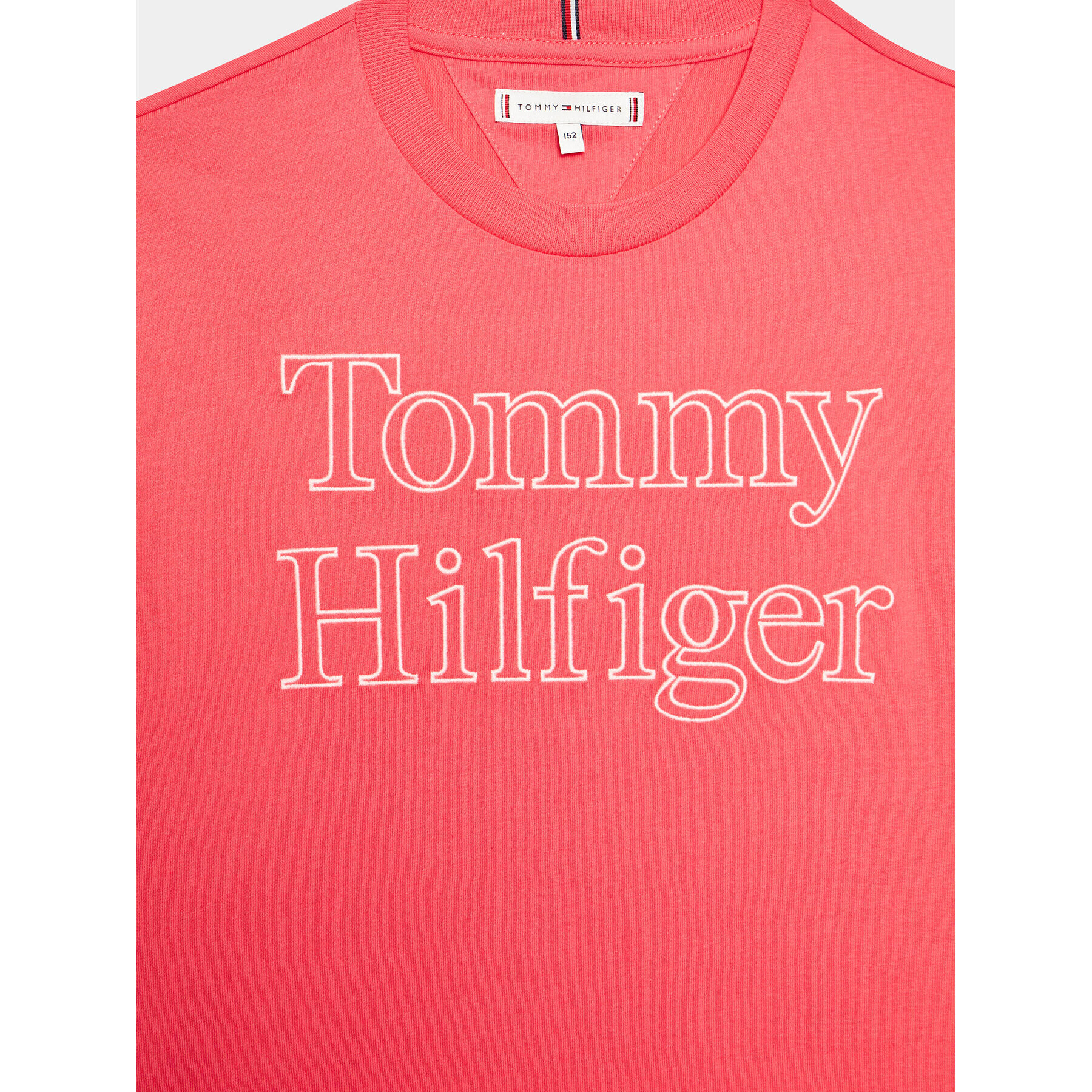 Tommy Hilfiger T-Shirt KG0KG07264 D Růžová Regular Fit - Pepit.cz