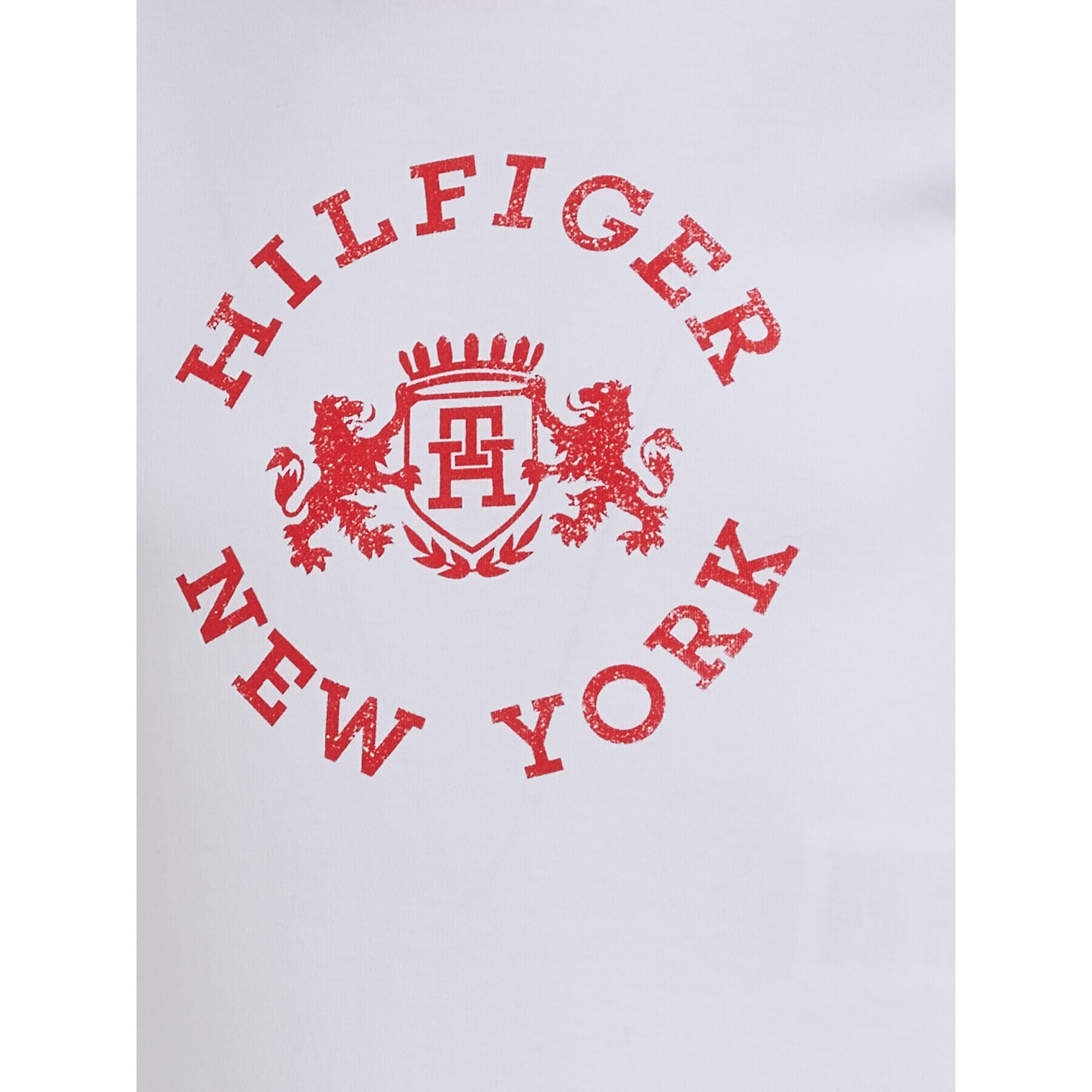 Tommy Hilfiger T-Shirt KG0KG07645 Bílá Regular Fit - Pepit.cz