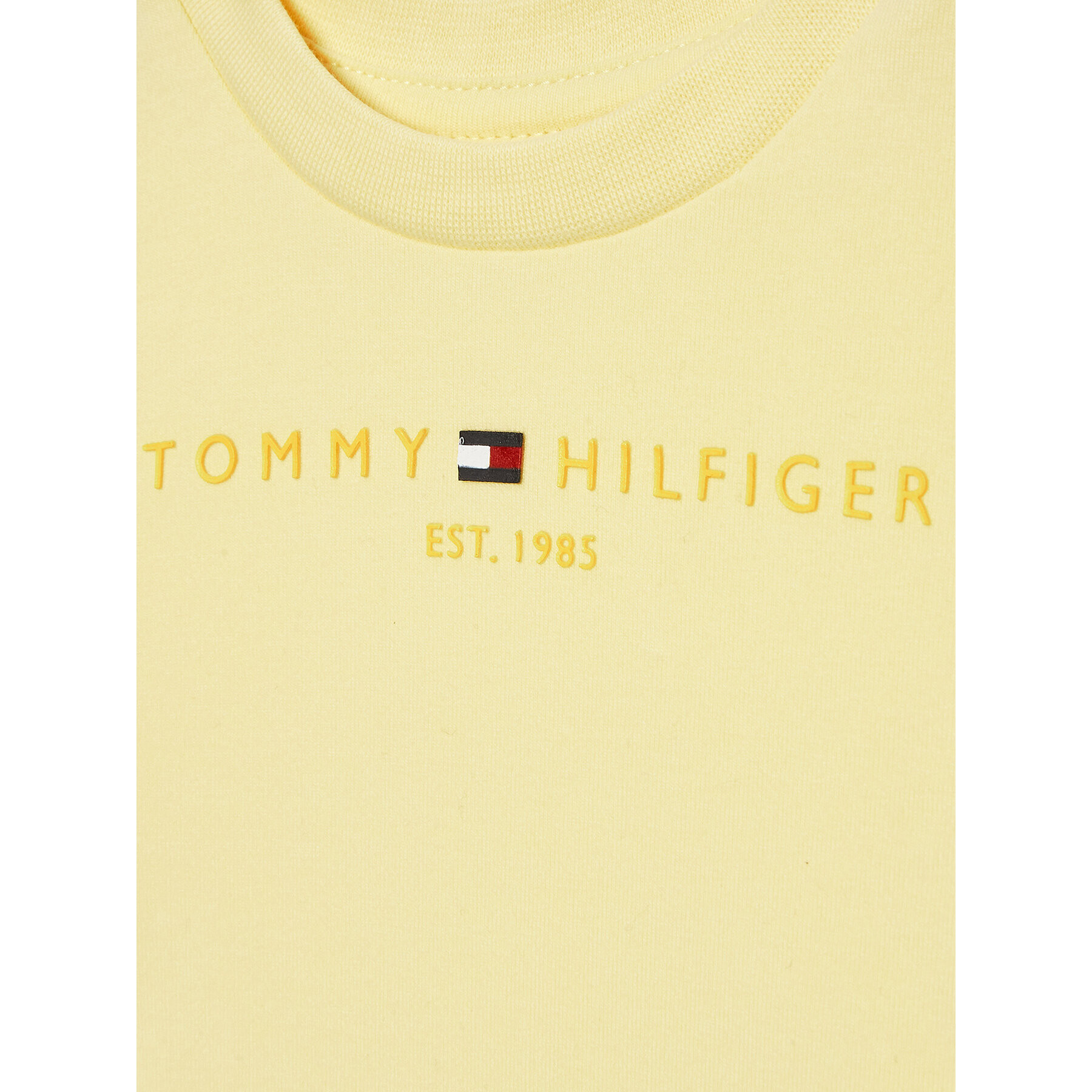 Tommy Hilfiger T-Shirt KN0KN01639 Žlutá Regular Fit - Pepit.cz