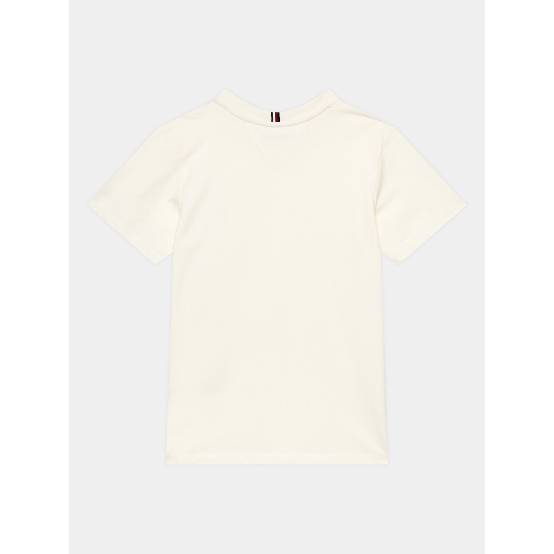 Tommy Hilfiger T-Shirt KS0KS00293 D Écru Regular Fit - Pepit.cz