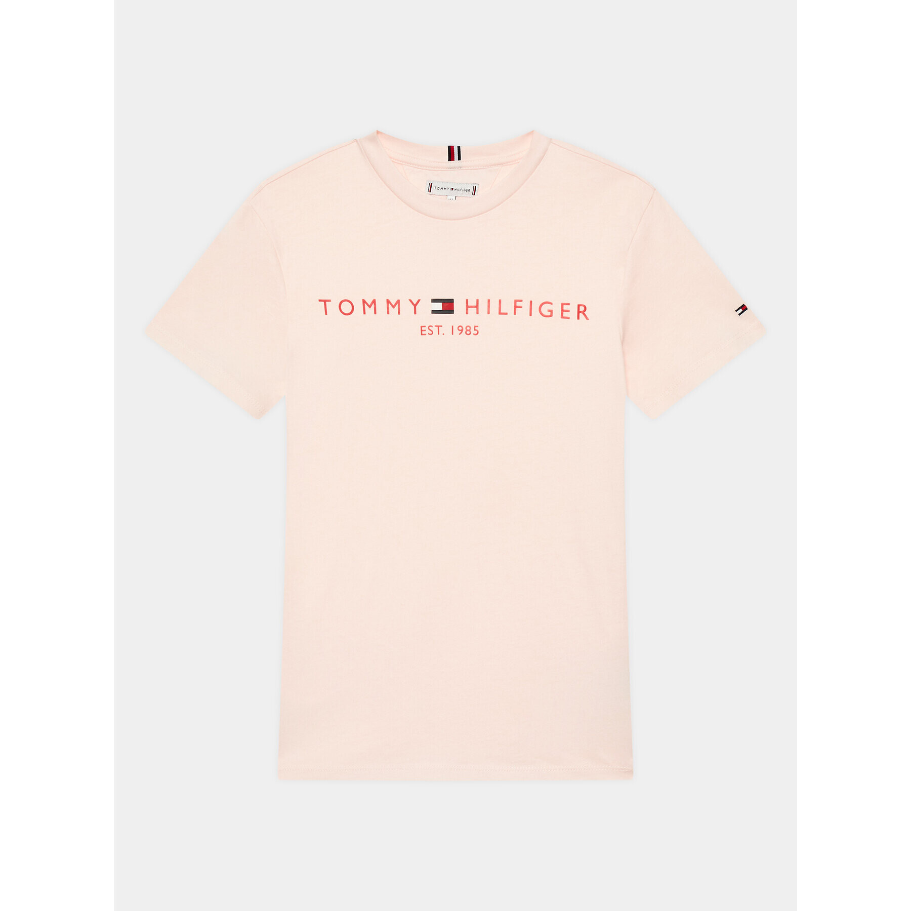 Tommy Hilfiger T-Shirt KS0KS00397 D Růžová Regular Fit - Pepit.cz