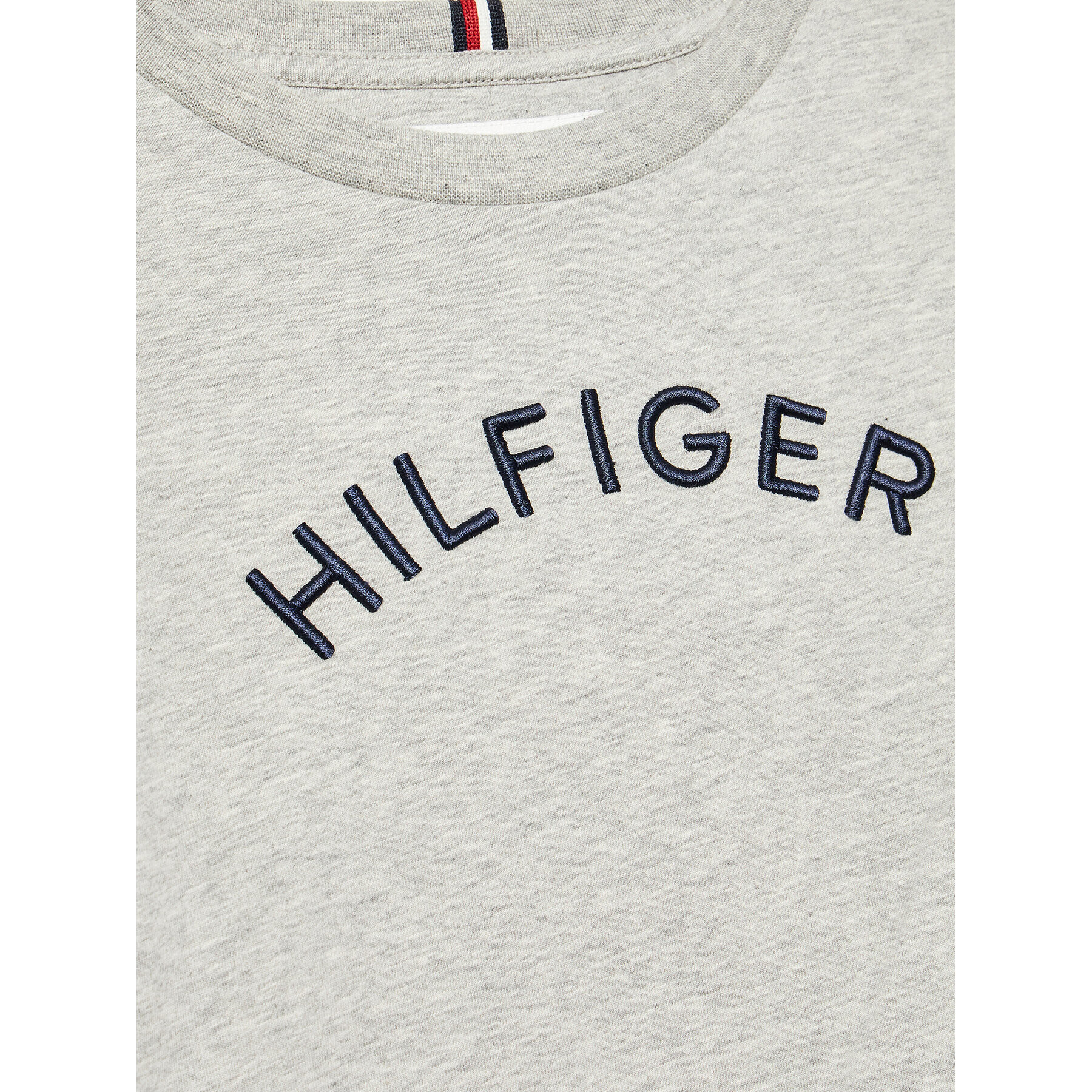 Tommy Hilfiger T-Shirt KS0KS00401 D Šedá Regular Fit - Pepit.cz