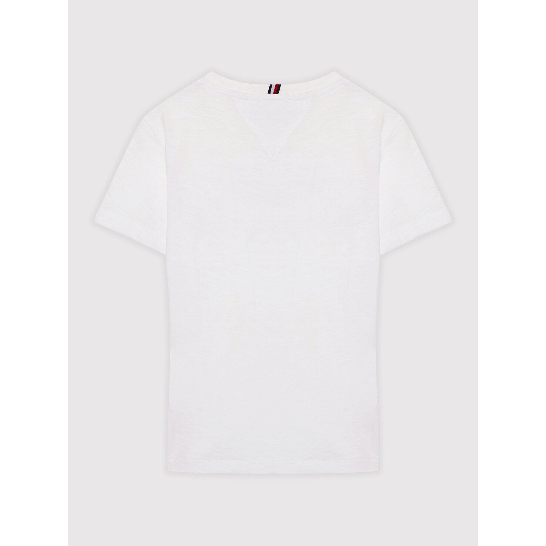 Tommy Hilfiger T-Shirt Layered Logo KB0KB07285 D Bílá Regular Fit - Pepit.cz