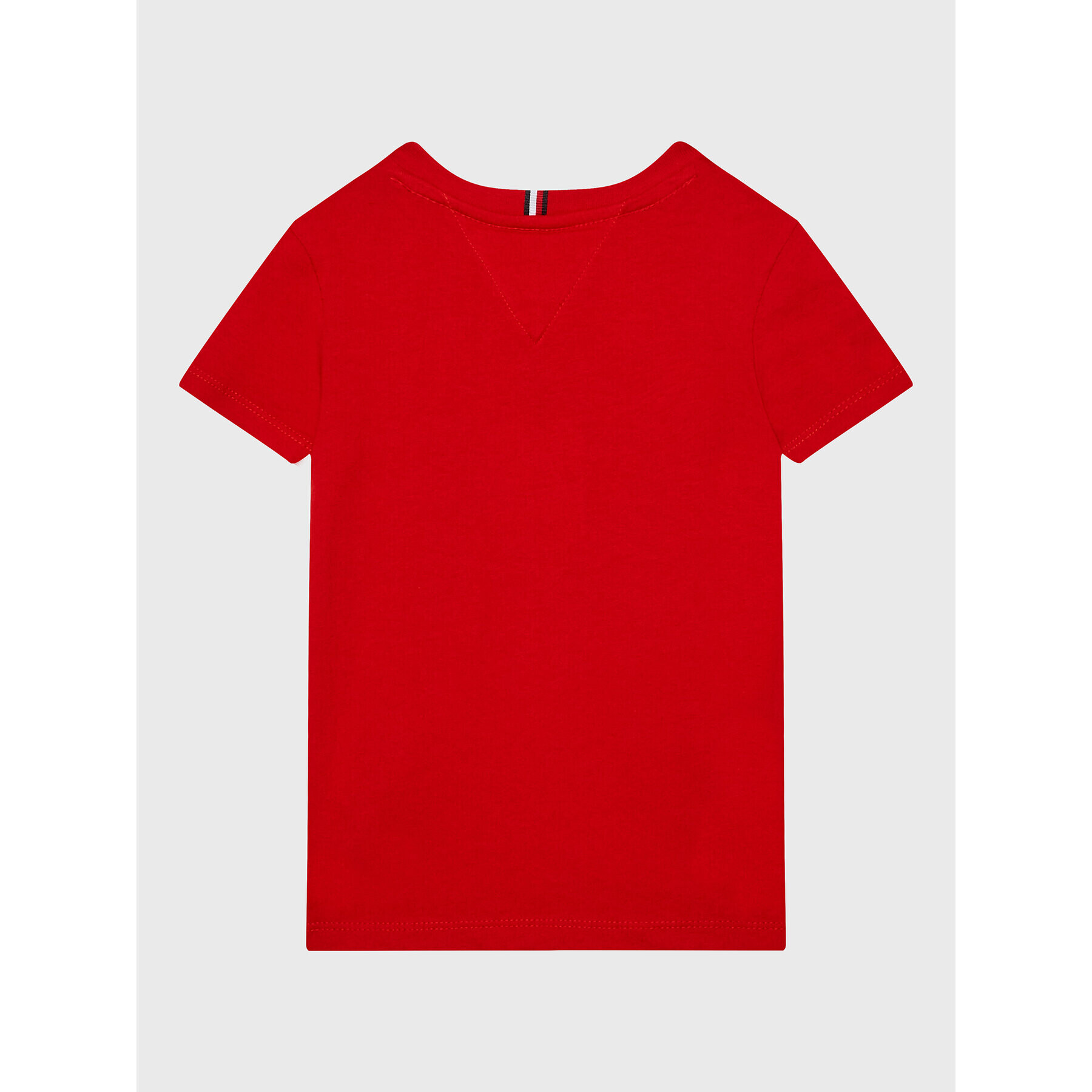 Tommy Hilfiger T-Shirt Logo KB0KB08027 D Červená Regular Fit - Pepit.cz