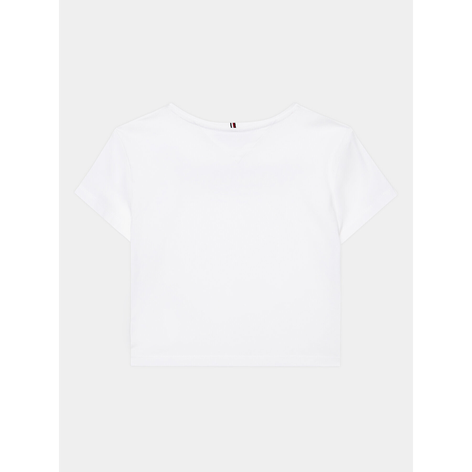 Tommy Hilfiger T-Shirt Monotype KG0KG07431 D Bílá Regular Fit - Pepit.cz