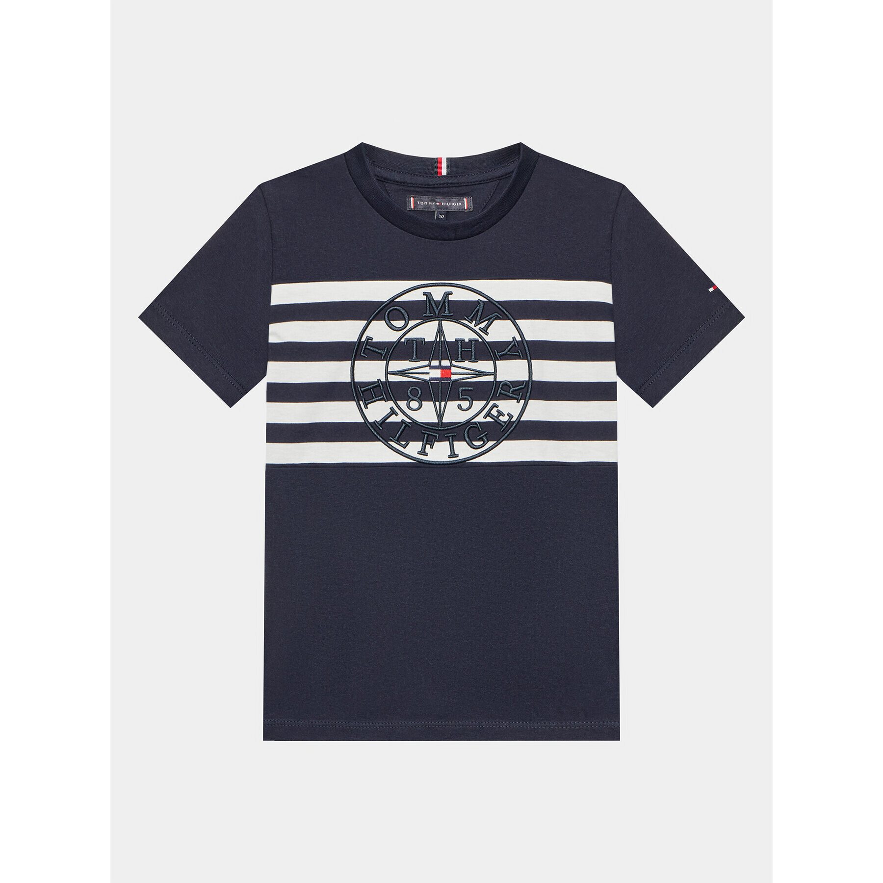 Tommy Hilfiger T-Shirt Nautical KB0KB08205 D Tmavomodrá Regular Fit - Pepit.cz