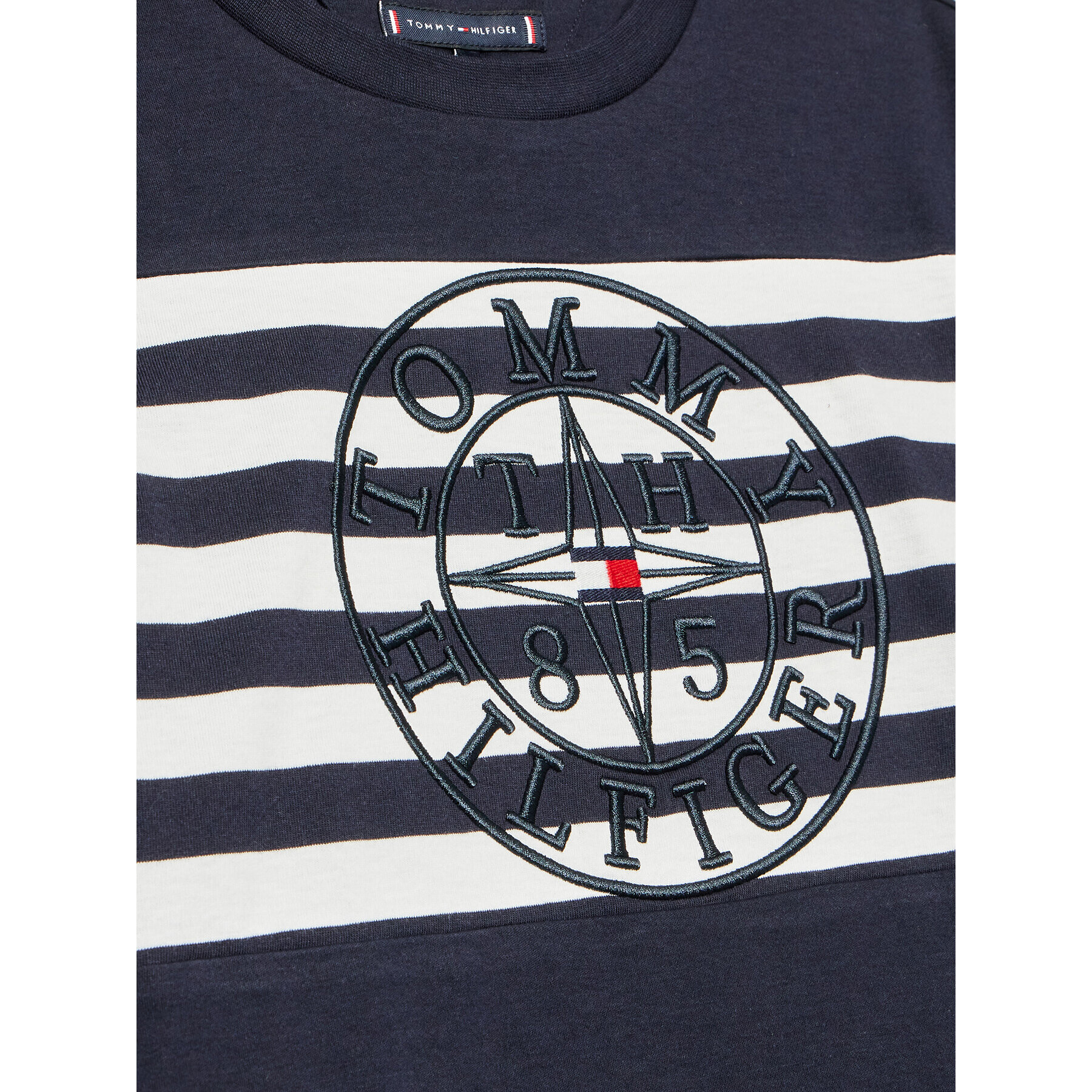 Tommy Hilfiger T-Shirt Nautical KB0KB08205 D Tmavomodrá Regular Fit - Pepit.cz