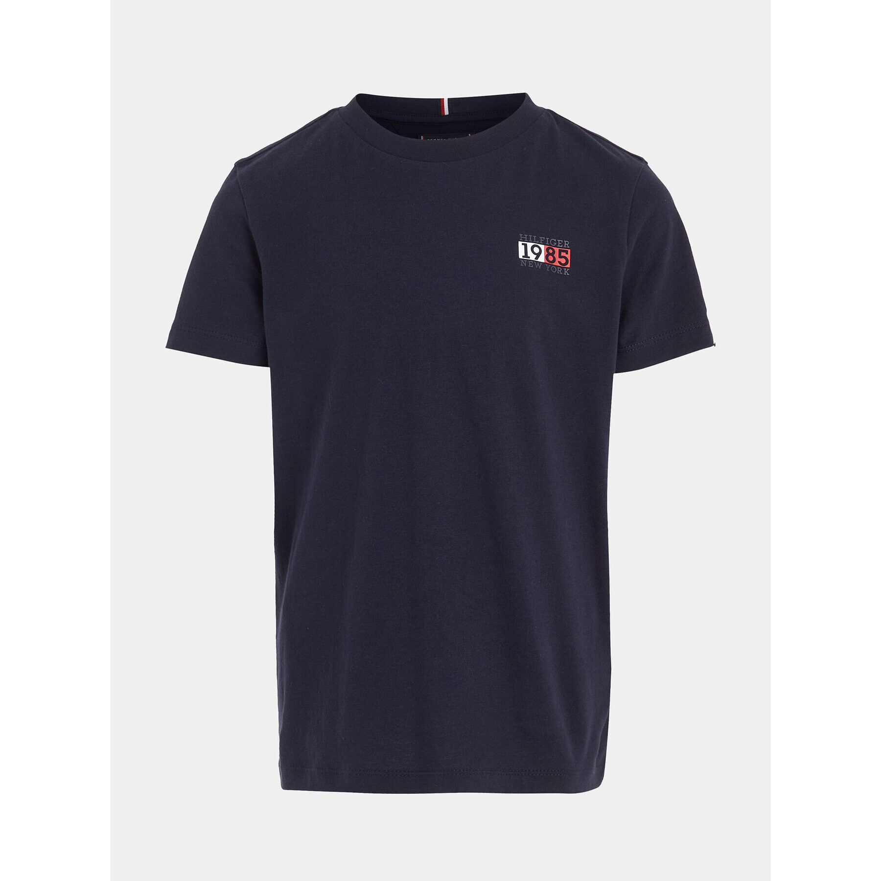 Tommy Hilfiger T-Shirt New York Flag KB0KB08626 S Tmavomodrá Regular Fit - Pepit.cz