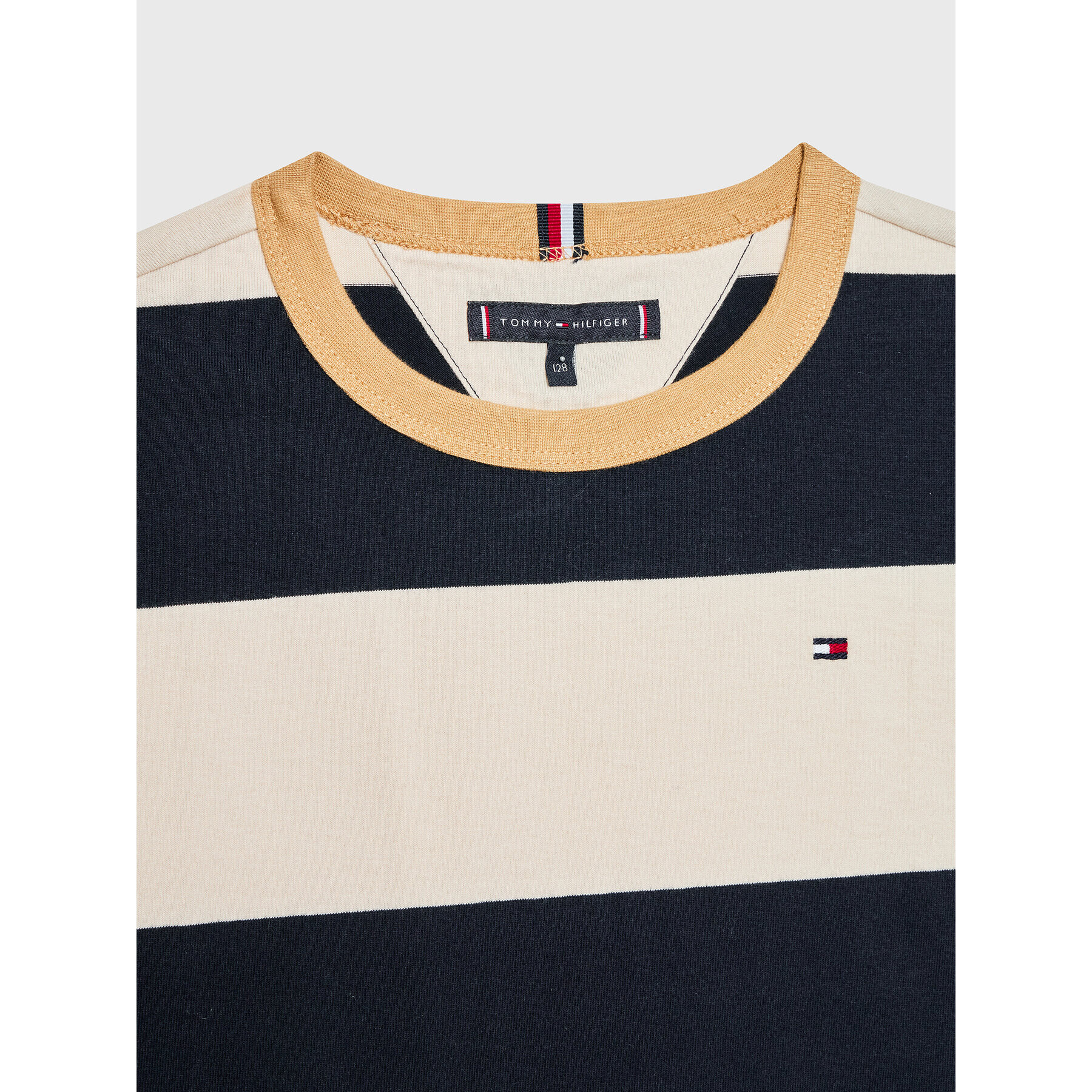 Tommy Hilfiger T-Shirt Rugby Ringer KB0KB07870 D Barevná Regular Fit - Pepit.cz