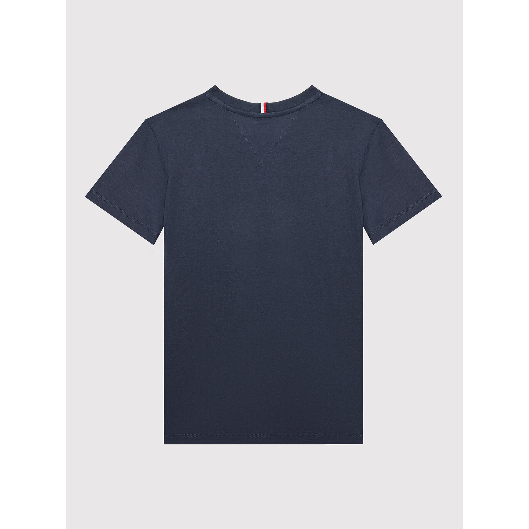 Tommy Hilfiger T-Shirt Tape Artwork KB0KB07463 D Tmavomodrá Regular Fit - Pepit.cz