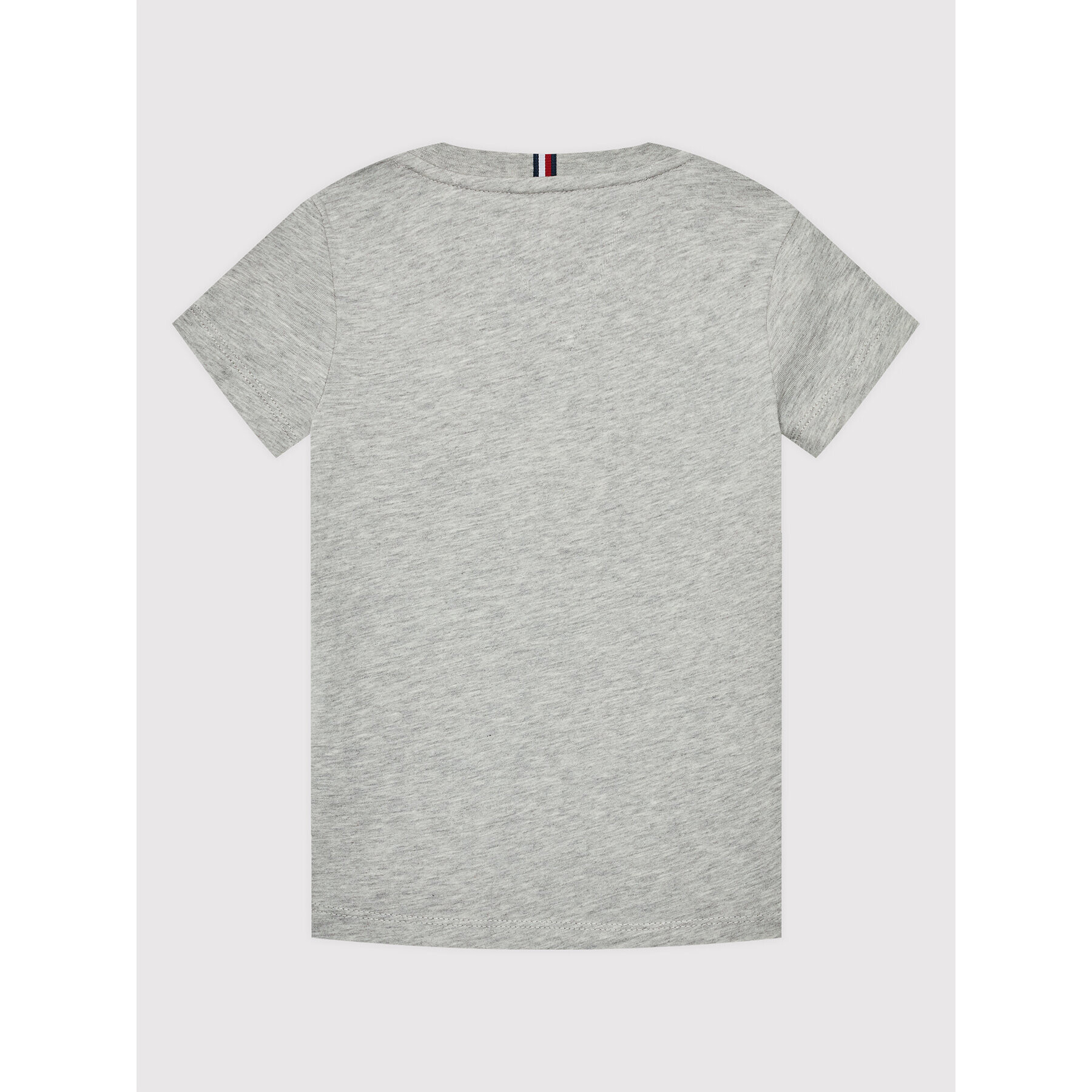 Tommy Hilfiger T-Shirt Tape Graphic Tee KB0KB07282 D Šedá Regular Fit - Pepit.cz