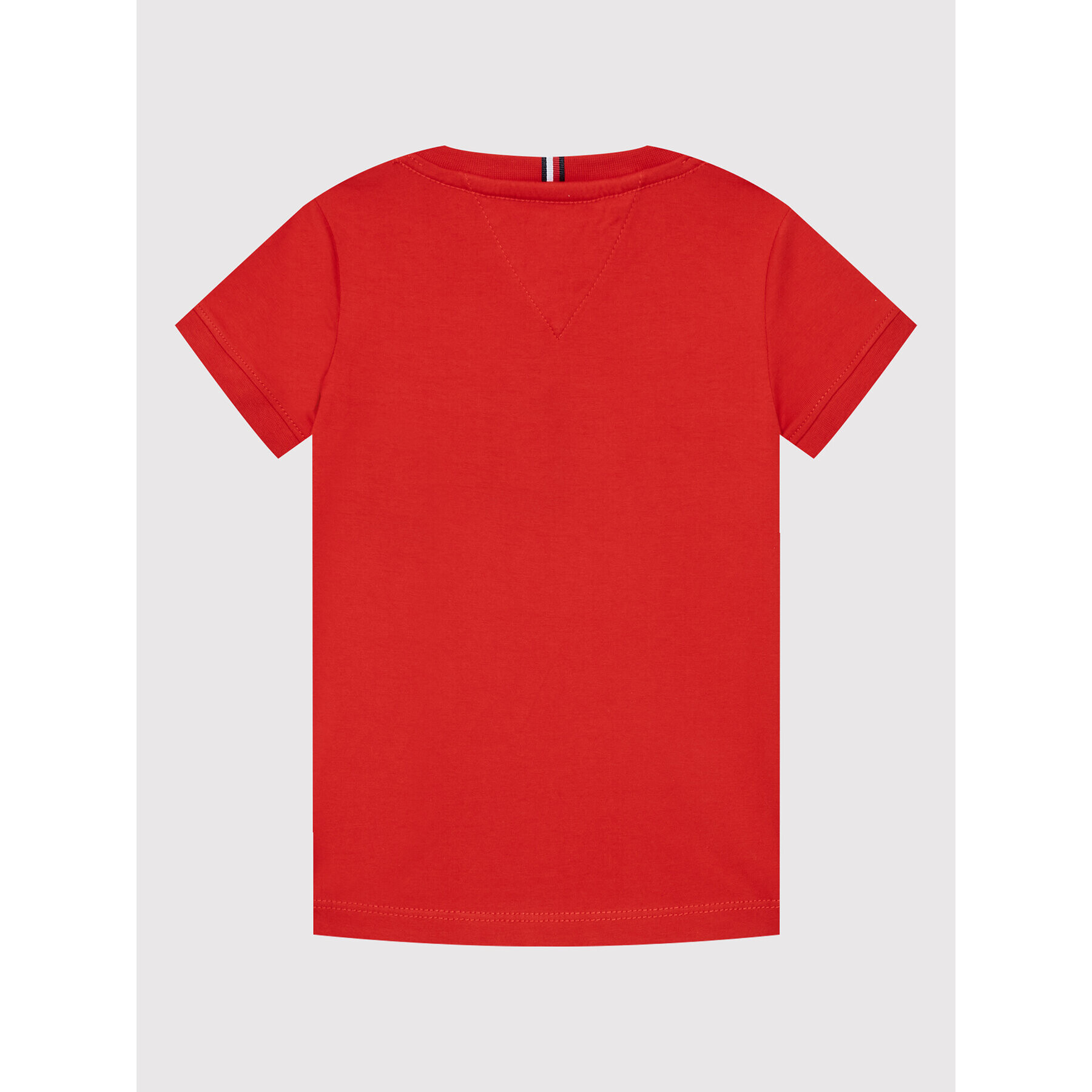 Tommy Hilfiger T-Shirt Tape KB0KB07357 D Červená Regular Fit - Pepit.cz