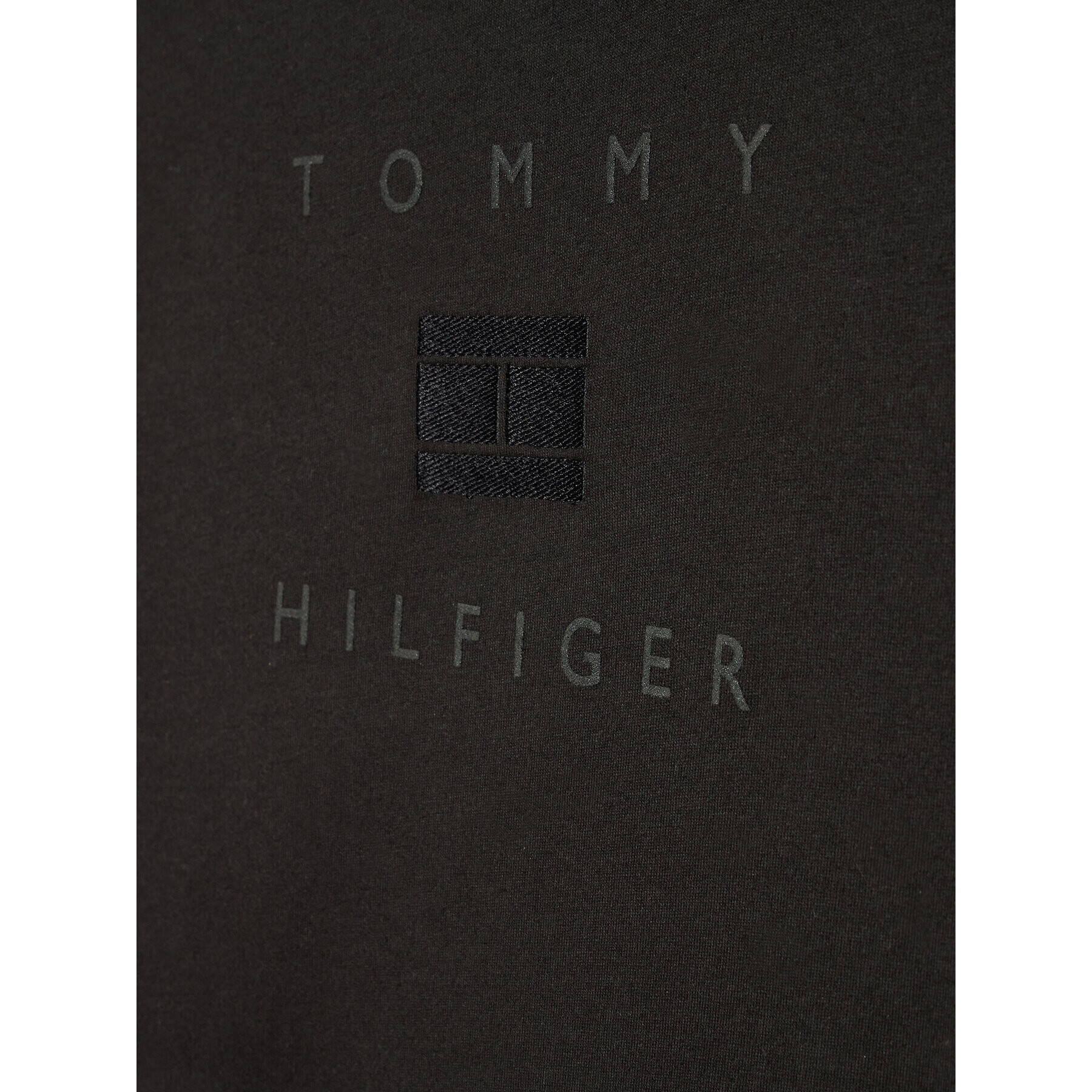 Tommy Hilfiger T-Shirt Th Logo Artwork KB0KB07280 D Černá Regular Fit - Pepit.cz