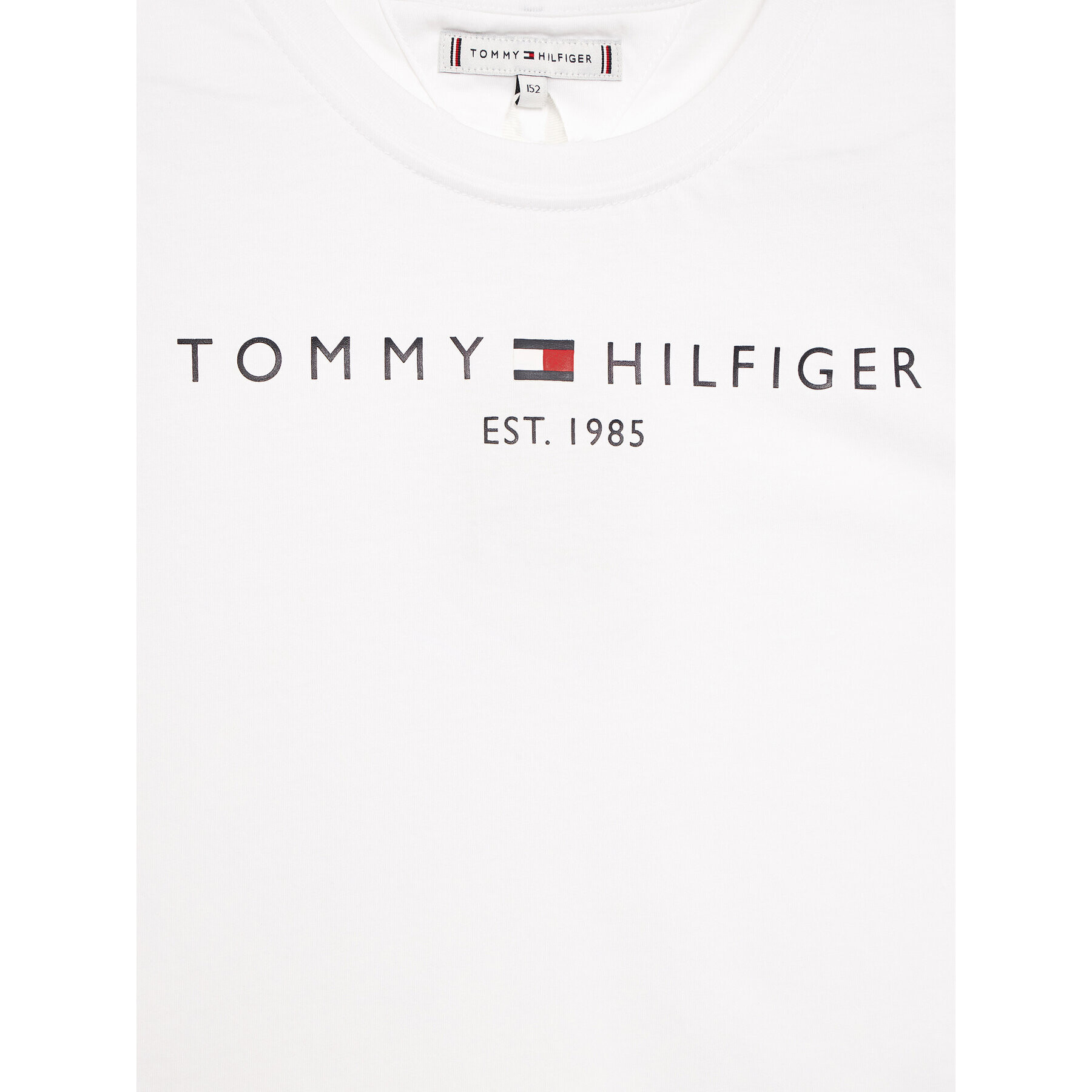 Tommy Hilfiger Top KG0KG07262 D Bílá Regular Fit - Pepit.cz