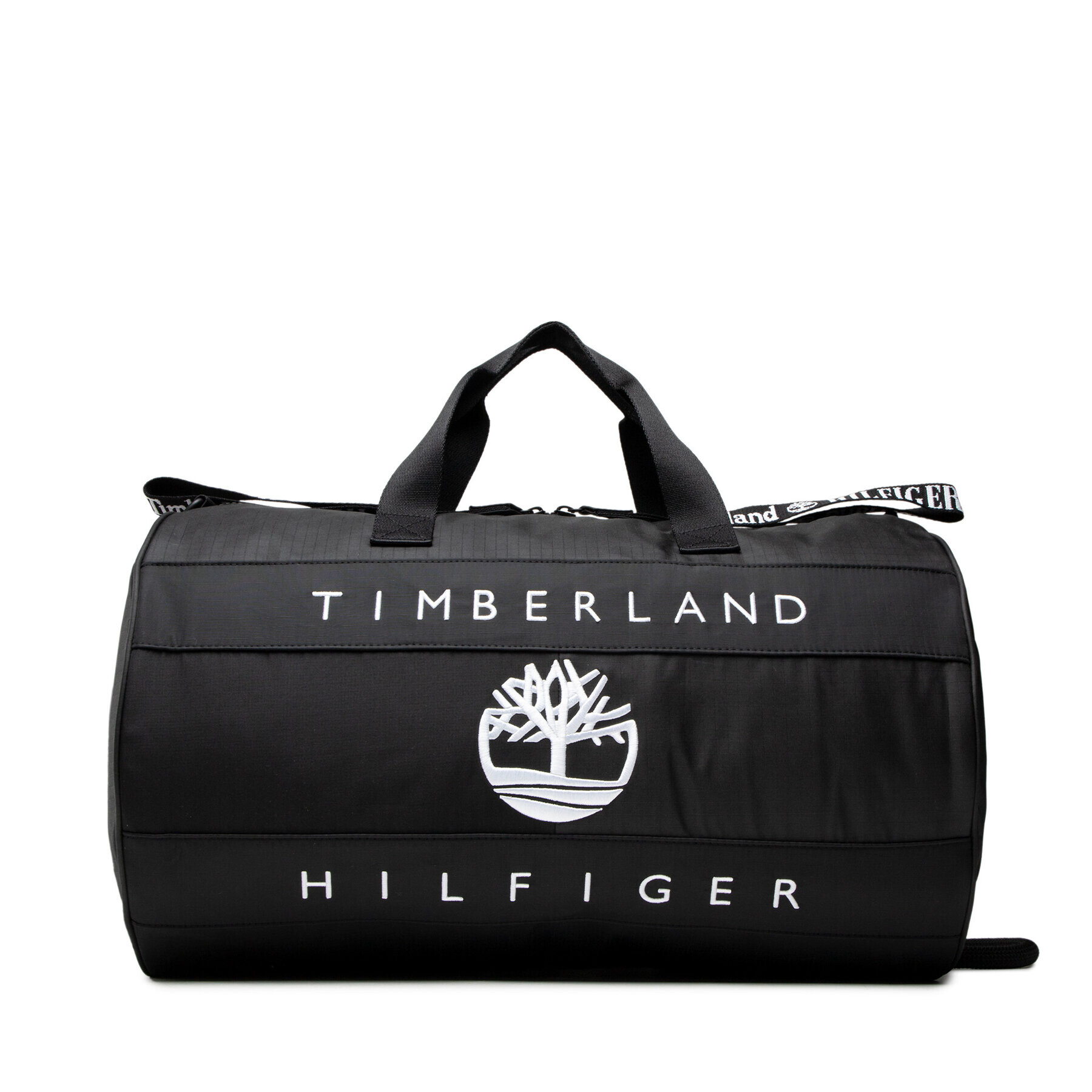 Tommy Hilfiger Taška Th X Tbl Ri Duffle AU0AU01239 Černá - Pepit.cz