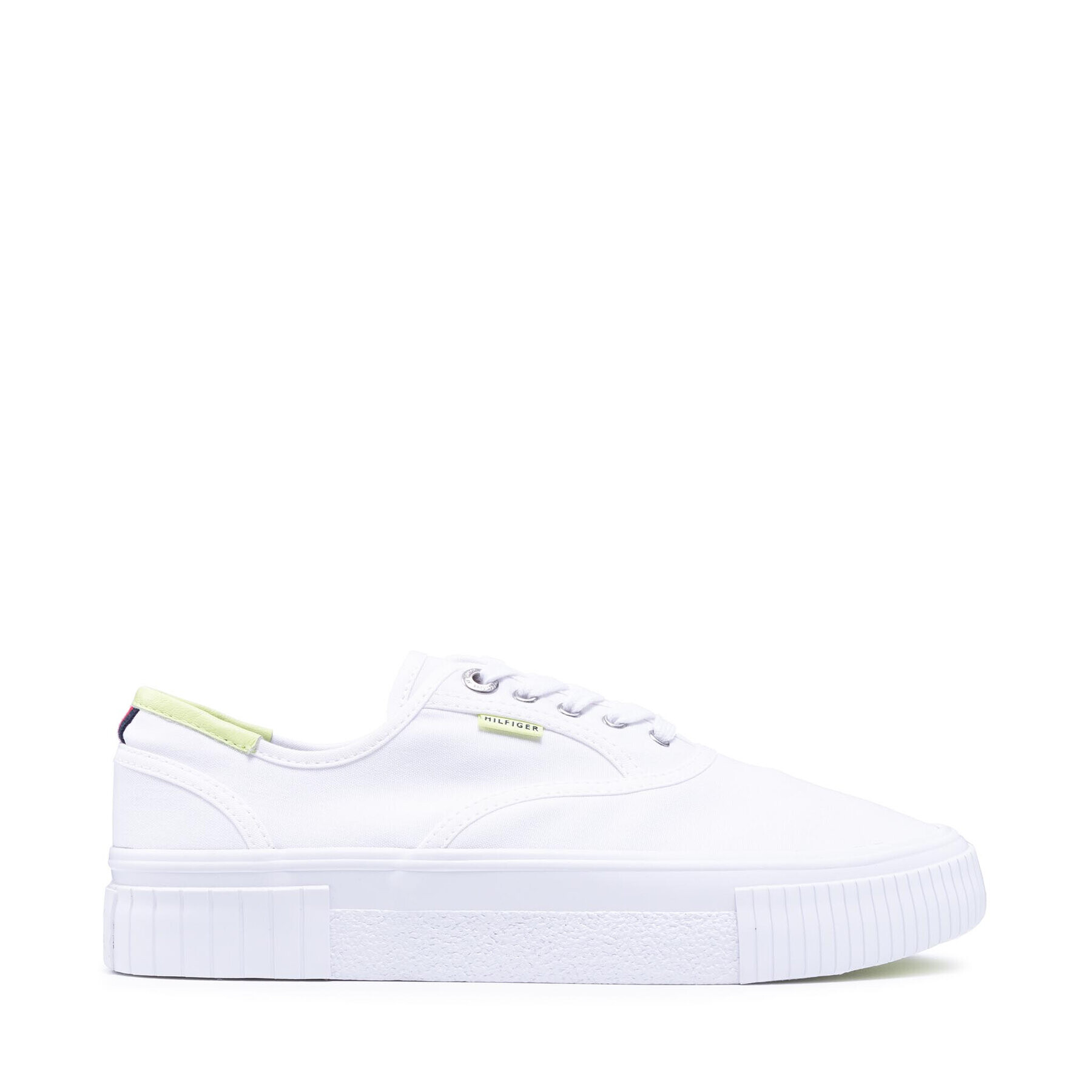 Tommy Hilfiger Tenisky Elevated Seasonal Neon Vulc FM0FM03617 Bílá - Pepit.cz