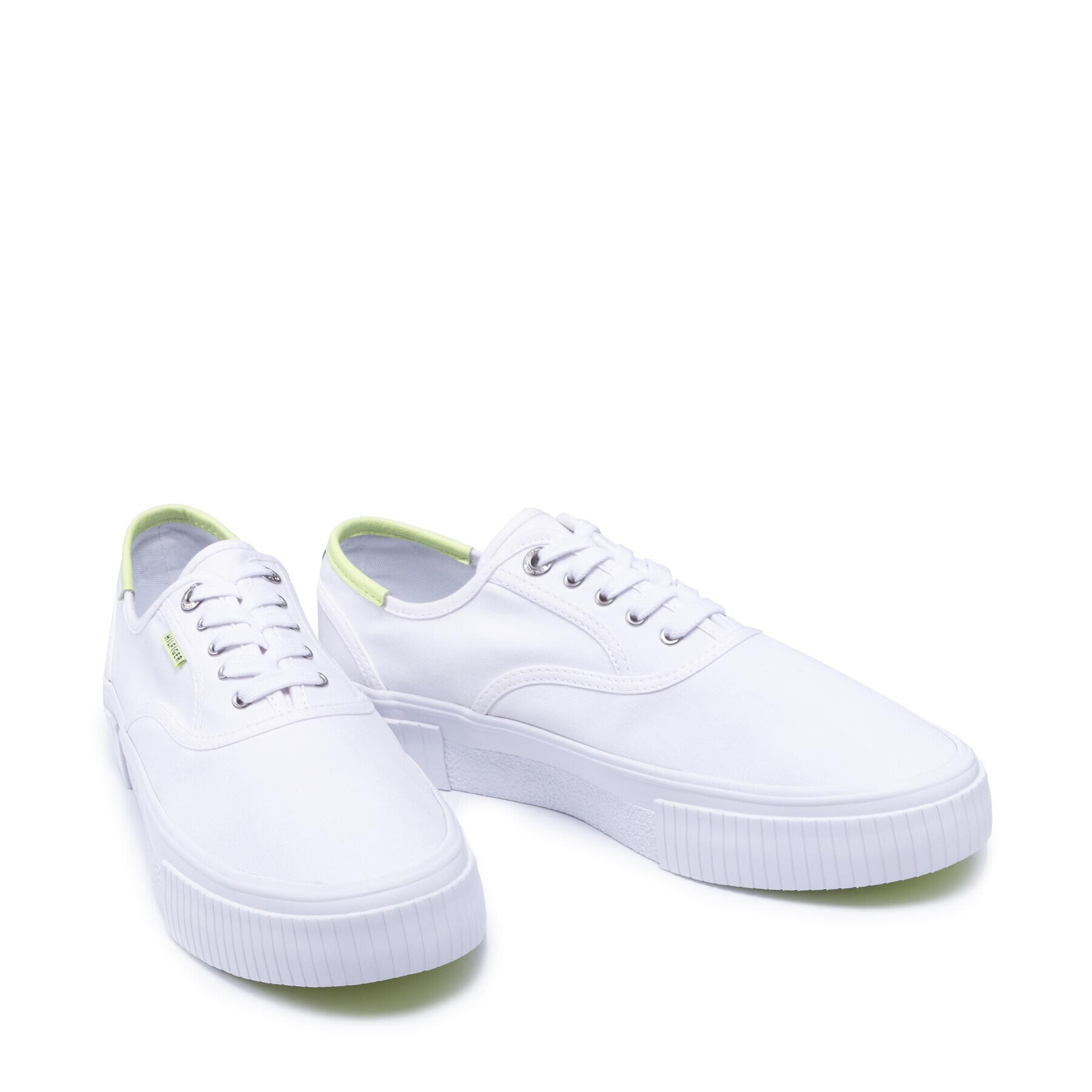 Tommy Hilfiger Tenisky Elevated Seasonal Neon Vulc FM0FM03617 Bílá - Pepit.cz