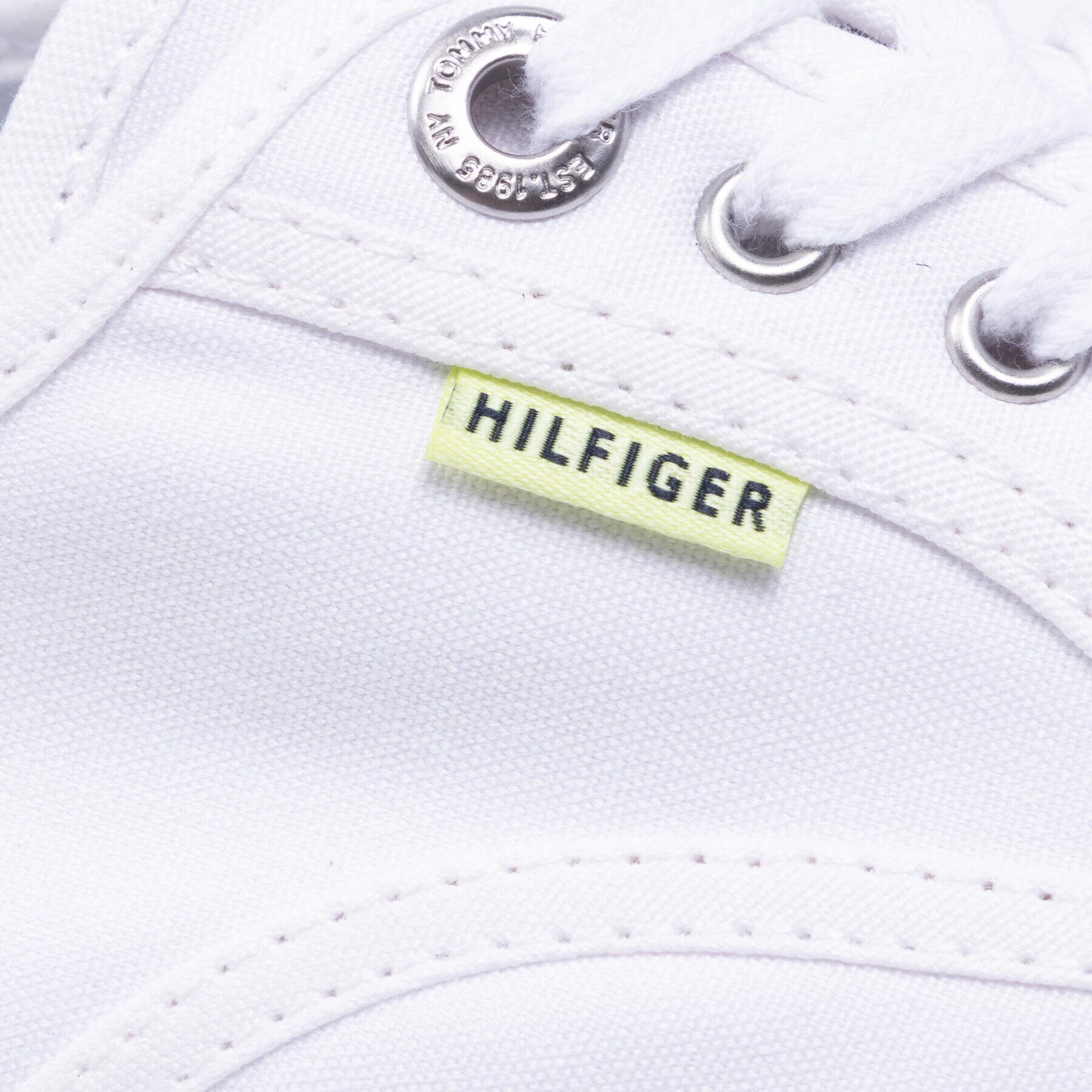 Tommy Hilfiger Tenisky Elevated Seasonal Neon Vulc FM0FM03617 Bílá - Pepit.cz