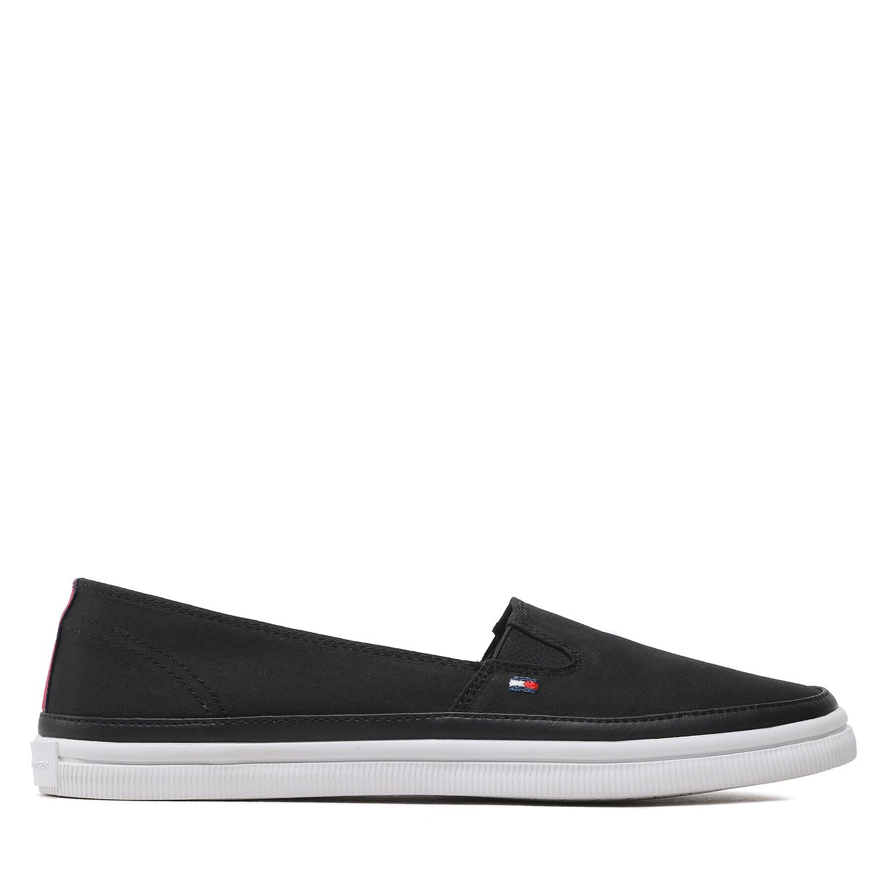 Tommy Hilfiger Tenisky Essential Kesha Slip-On FW0FW07121 Černá - Pepit.cz