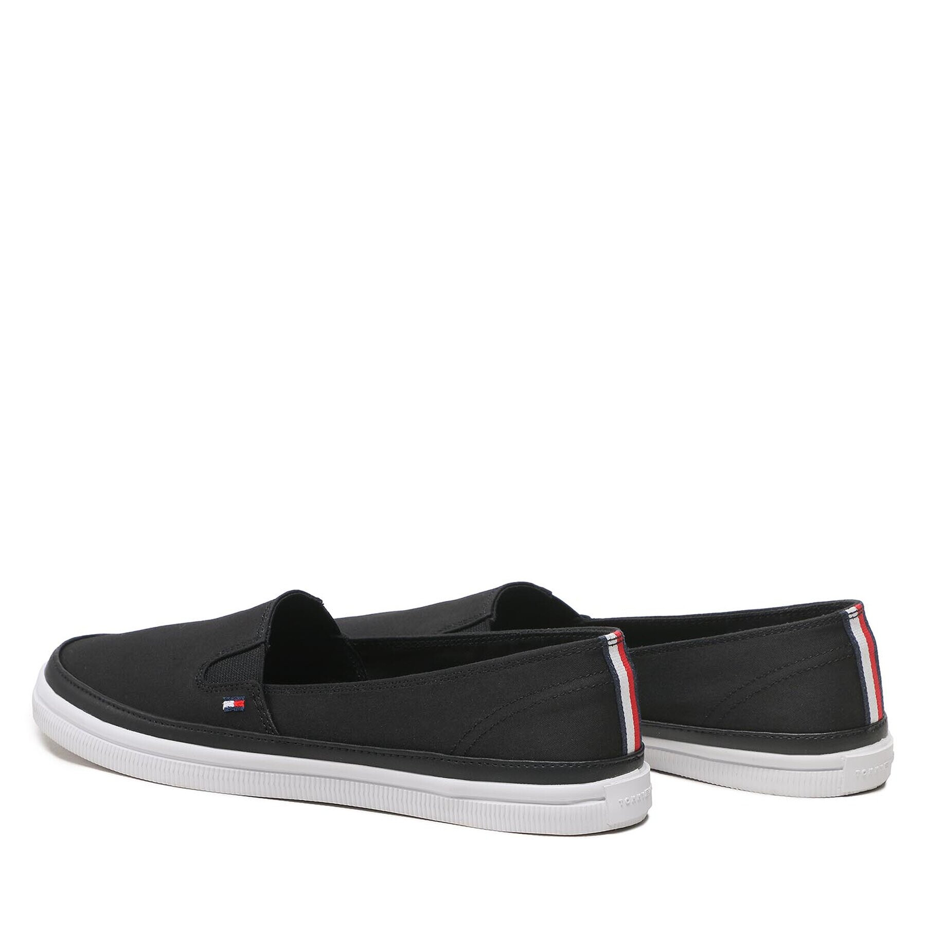 Tommy Hilfiger Tenisky Essential Kesha Slip-On FW0FW07121 Černá - Pepit.cz