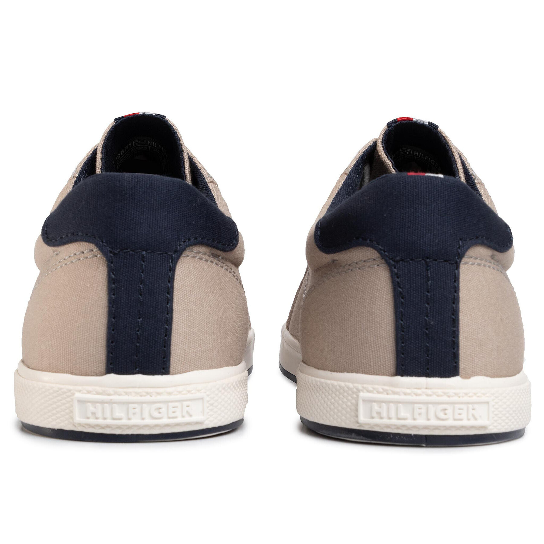 Tommy Hilfiger Tenisky Iconic Long Lace Sneaker FM0FM01536AEP Béžová - Pepit.cz